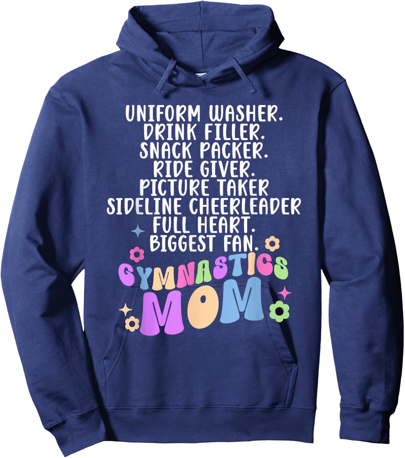 Gymnastics Mom Definition Mom Of A Gymnast Mother Hoodie - Hoodie | Navy