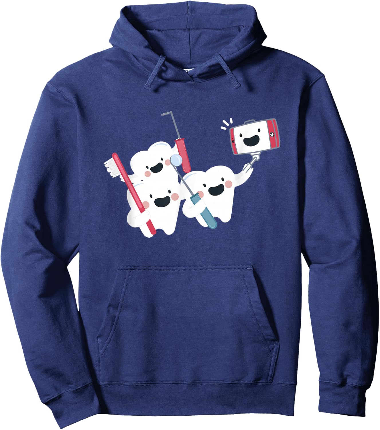Molar Selfie - Funny Dentist Shirt Gift Dentists Hoodie - Hoodie | Navy