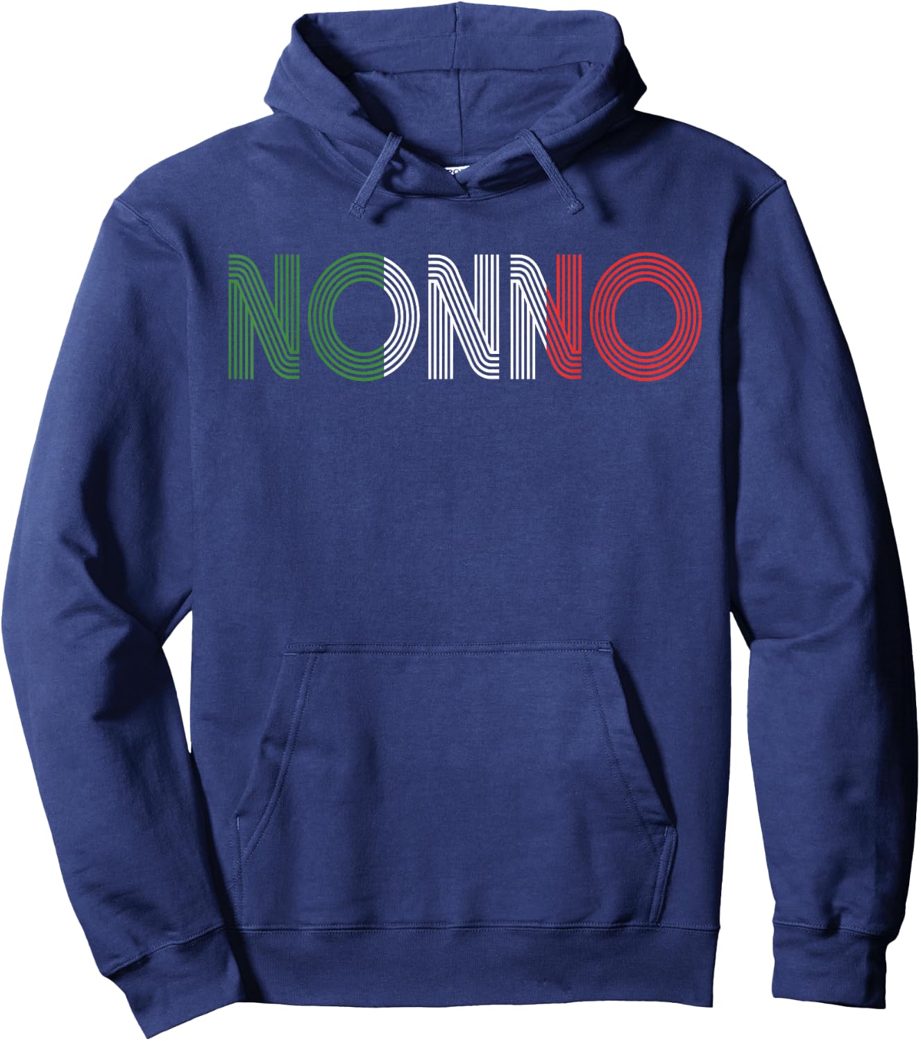 Proud Nonno Italian Grandpa Nonno Grandfather Hoodie - Hoodie | Navy