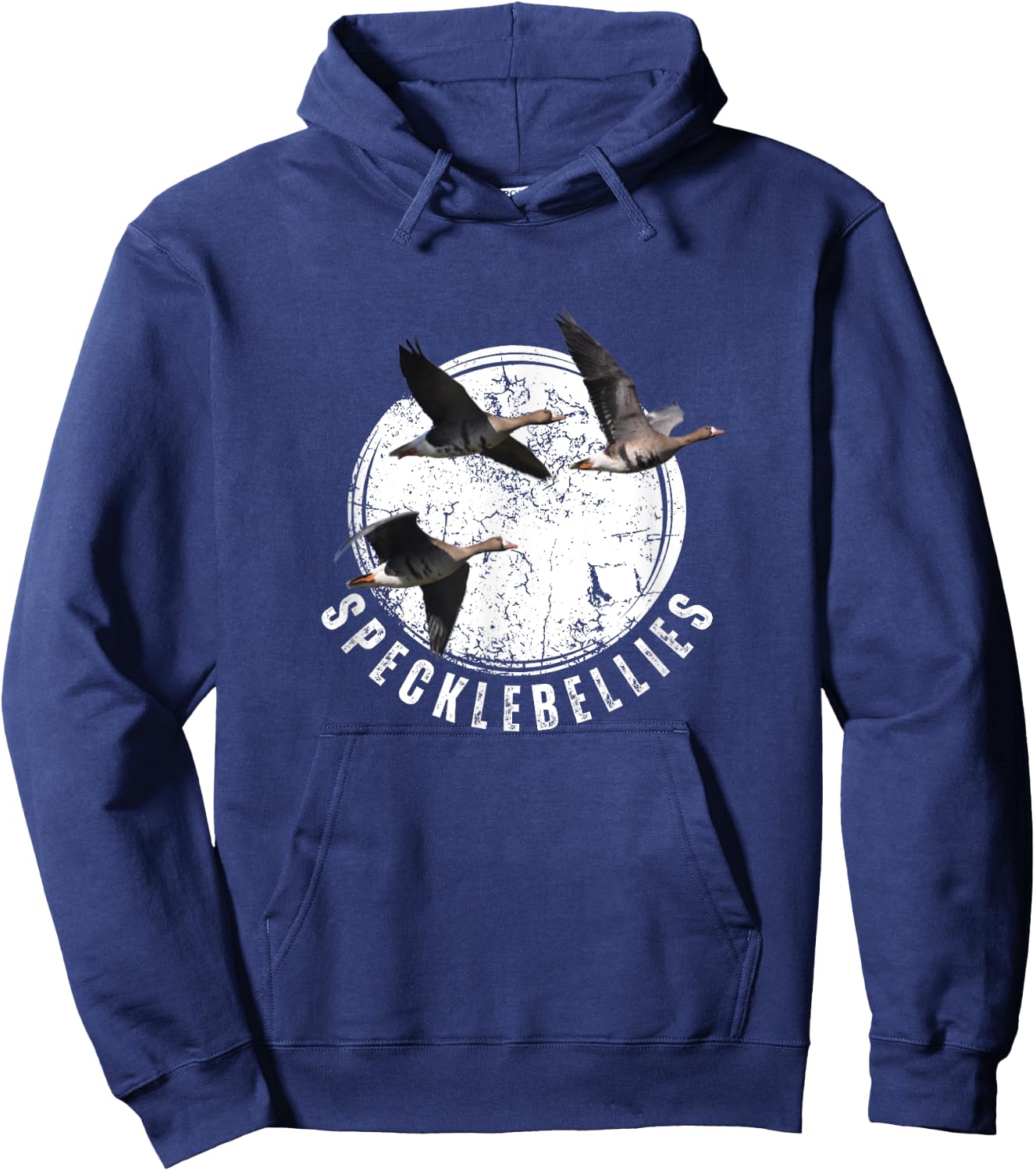 Goose Hunting Specklebellies Bar Belly Goose Hoodie - Hoodie | Navy