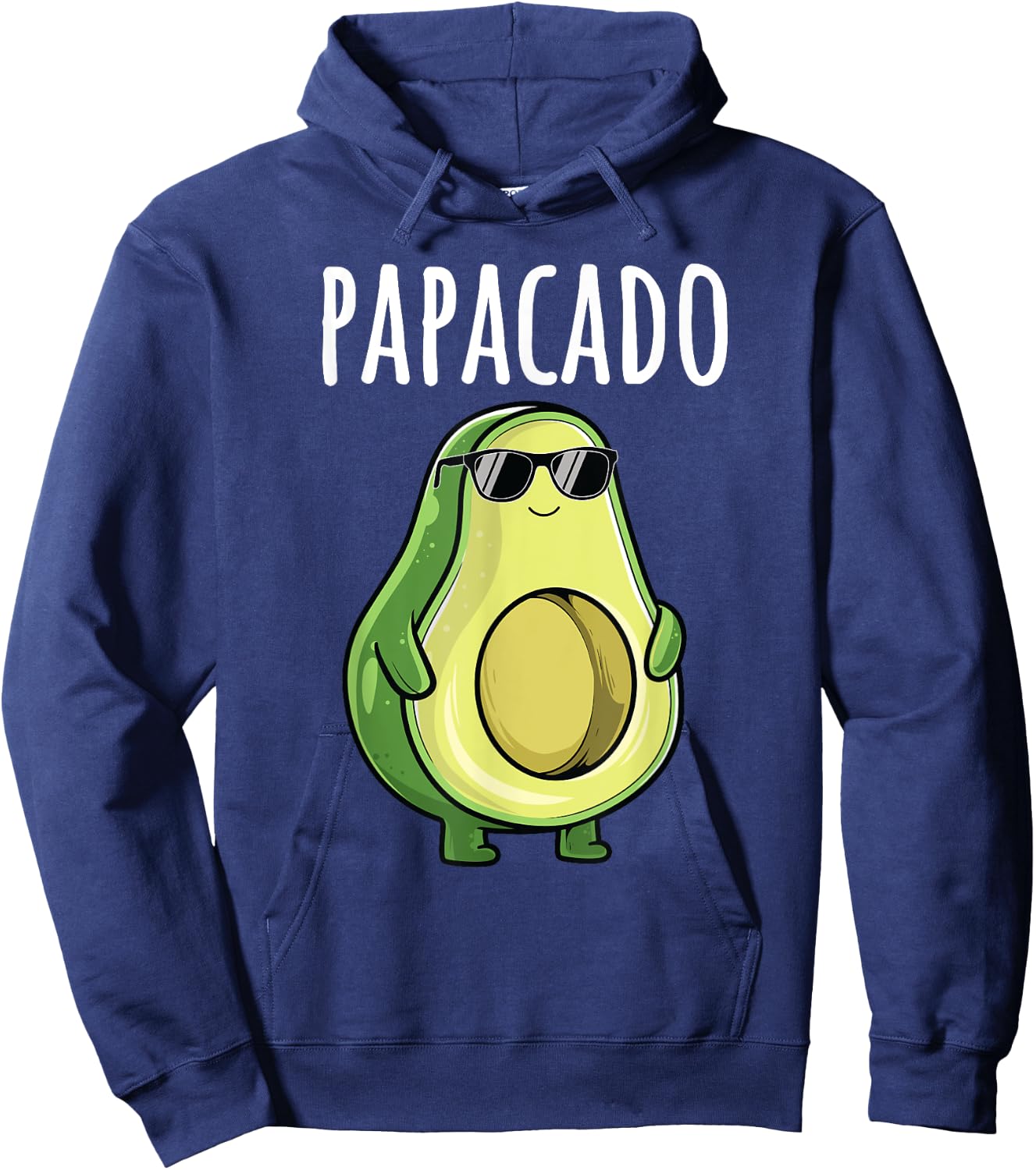 Pregnancy Announcement Shirts Men Dad Funny Papacado Hoodie - Hoodie | Navy
