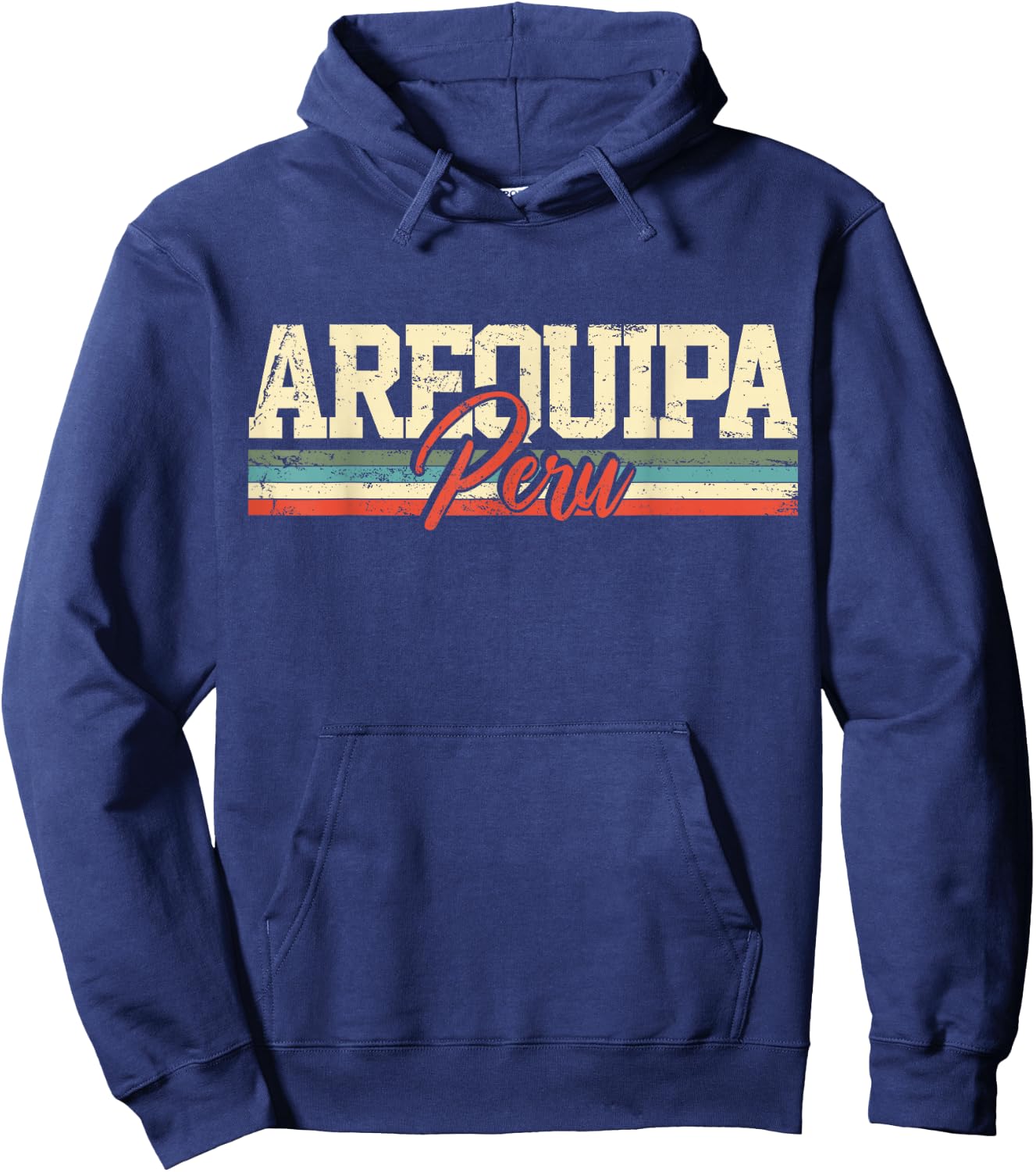 Arequipa Peru Travel Souvenir Retro Vintage Gift Hoodie - Hoodie | Navy