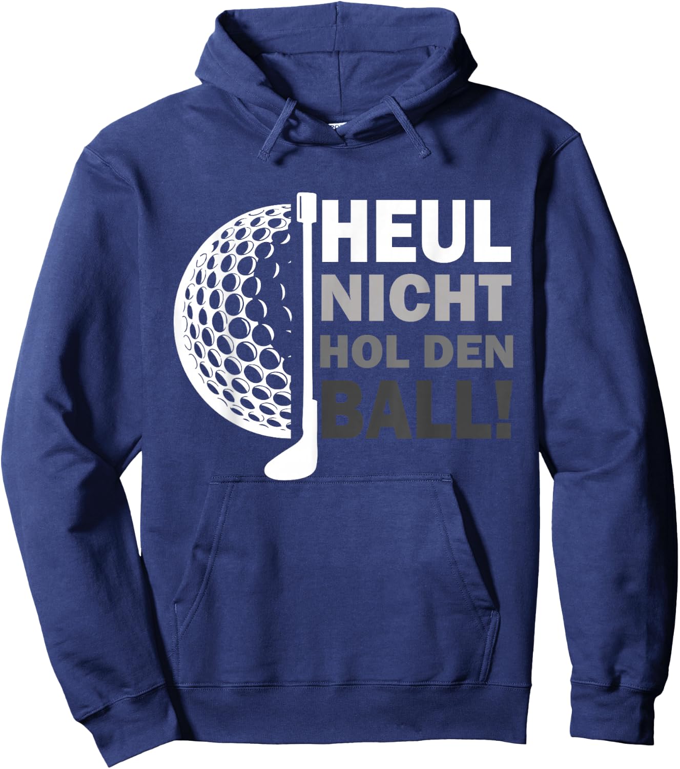 Witziges Golfspieler Golf Golfball Golfschläger Hoodie - Hoodie | Navy
