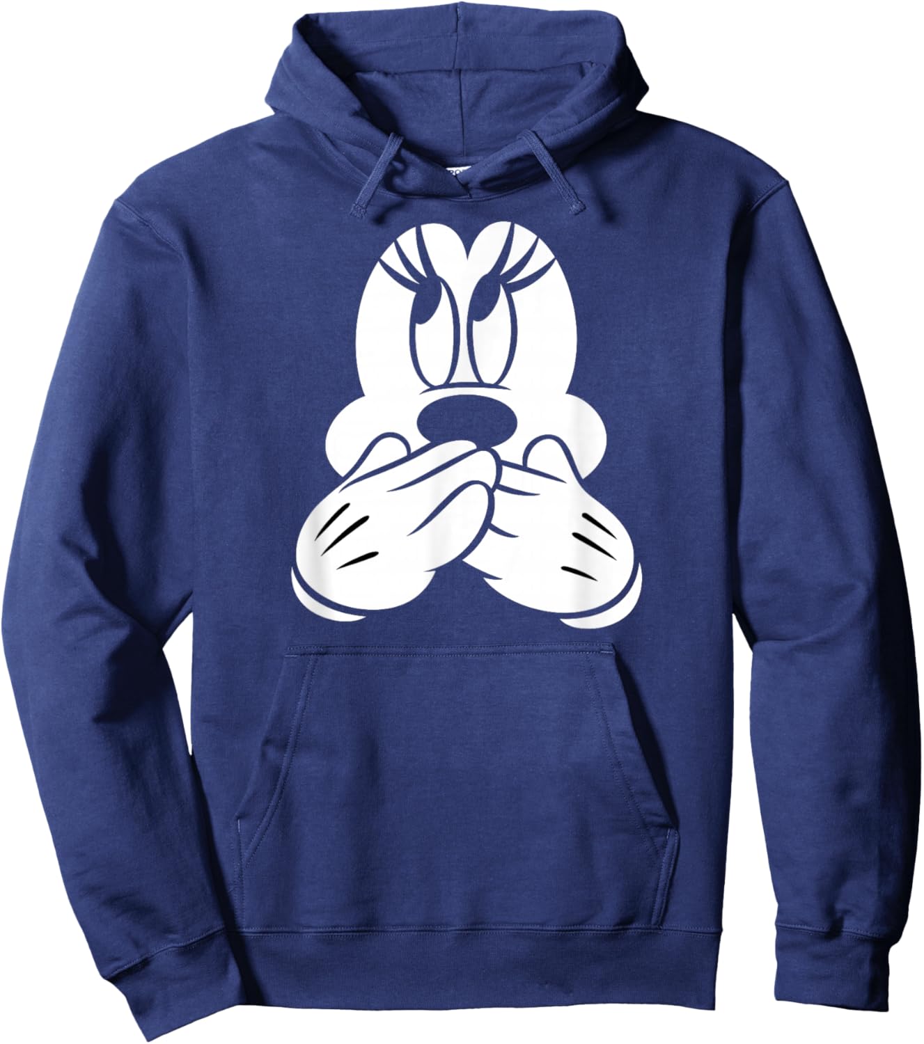 Minnie Mouse - Shy Character Pose Hoodie - Hoodie | Navy