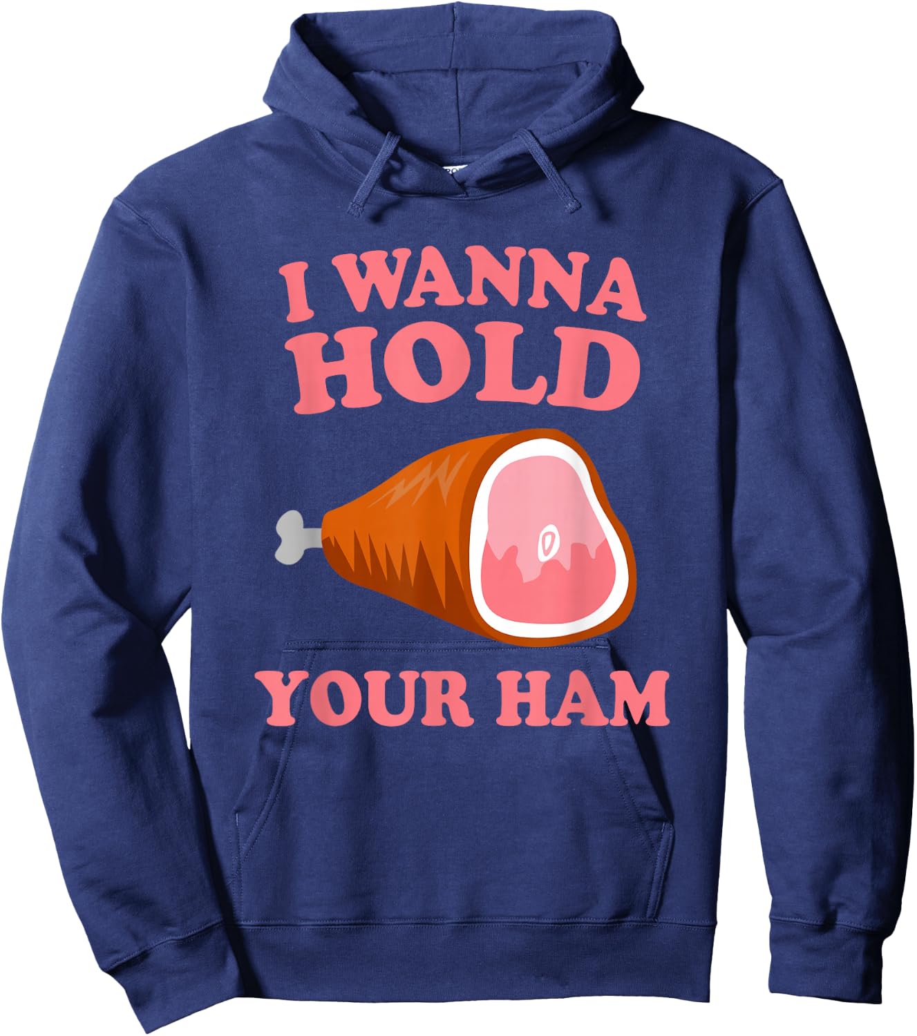 Adults, -Kids Black Small Thanksgiving Themed Funny Cartoon Hoodie - Hoodie | Navy