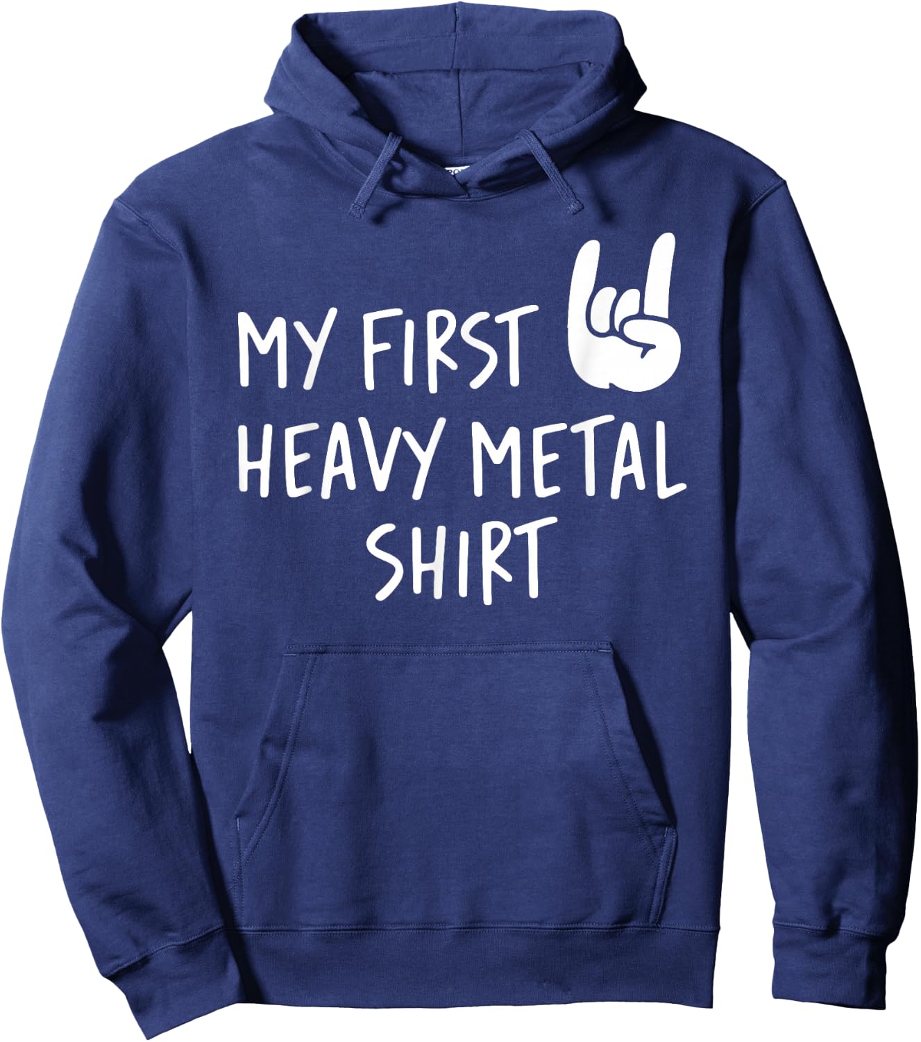 My First Heavy Metal Hoodie - Hoodie | Navy