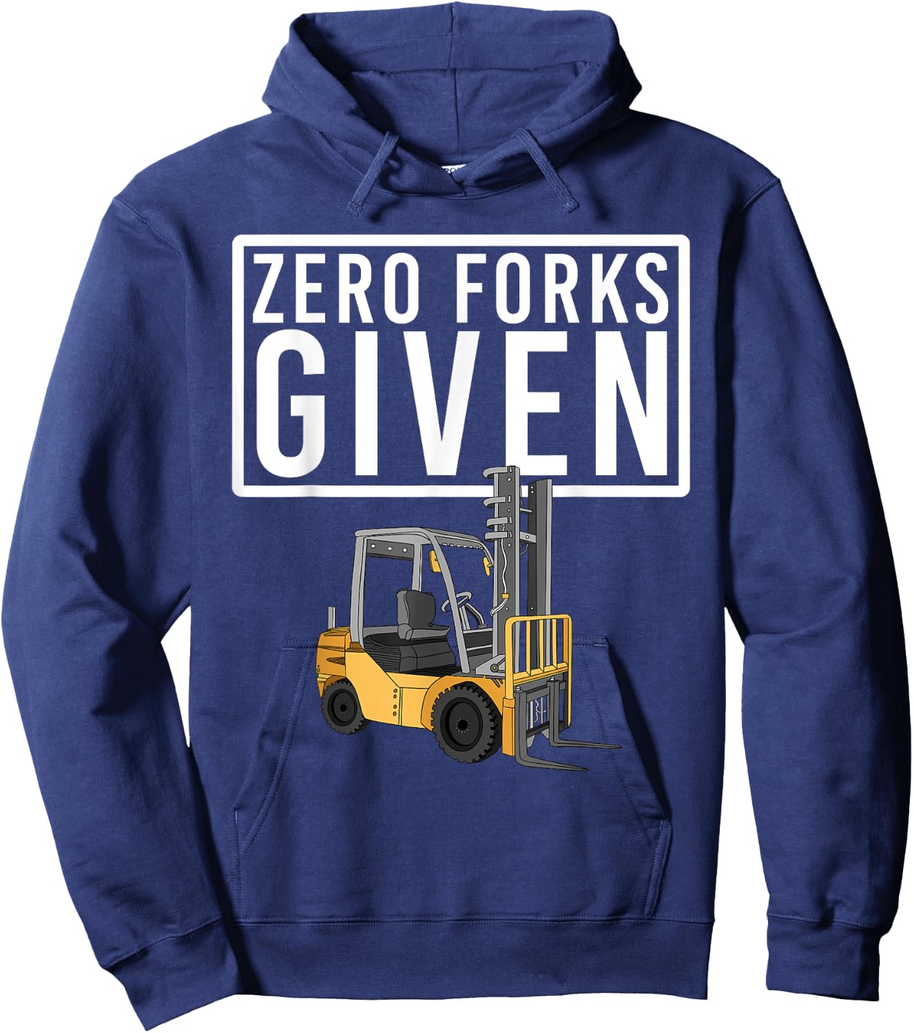 Funny Forklift Driver Art Women Forklift Operator Hoodie - Hoodie | Navy