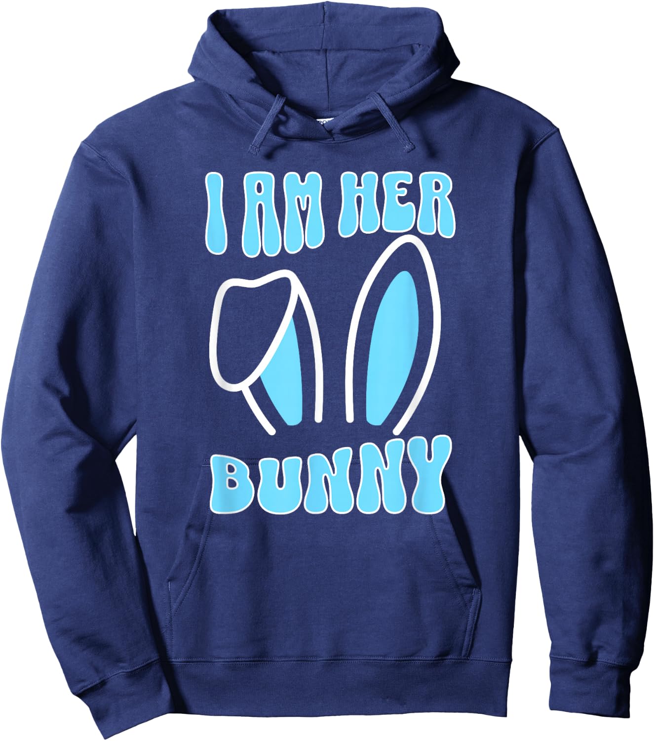 Matching Couple Easter , Matching Husband Easter Hoodie - Hoodie | Navy
