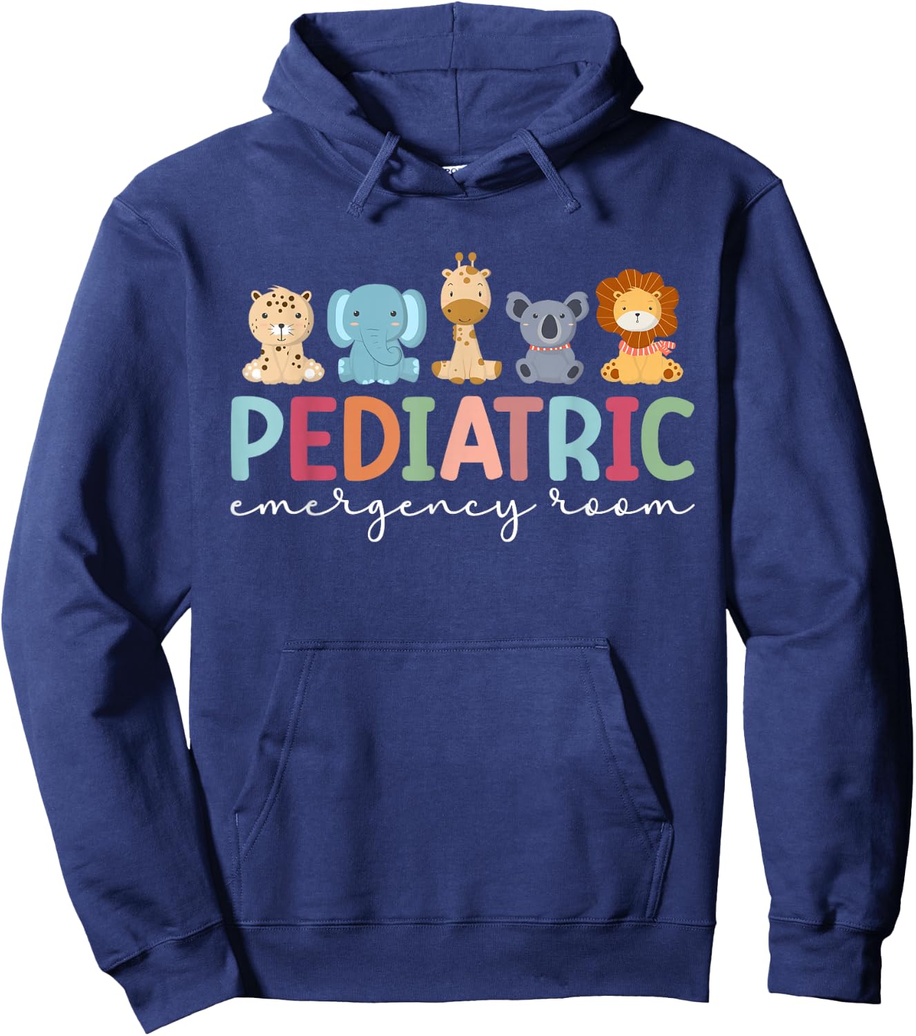 Pediatric Emergency Room Peds ER Nurse Pediatric ER Nurse Hoodie - Hoodie | Navy