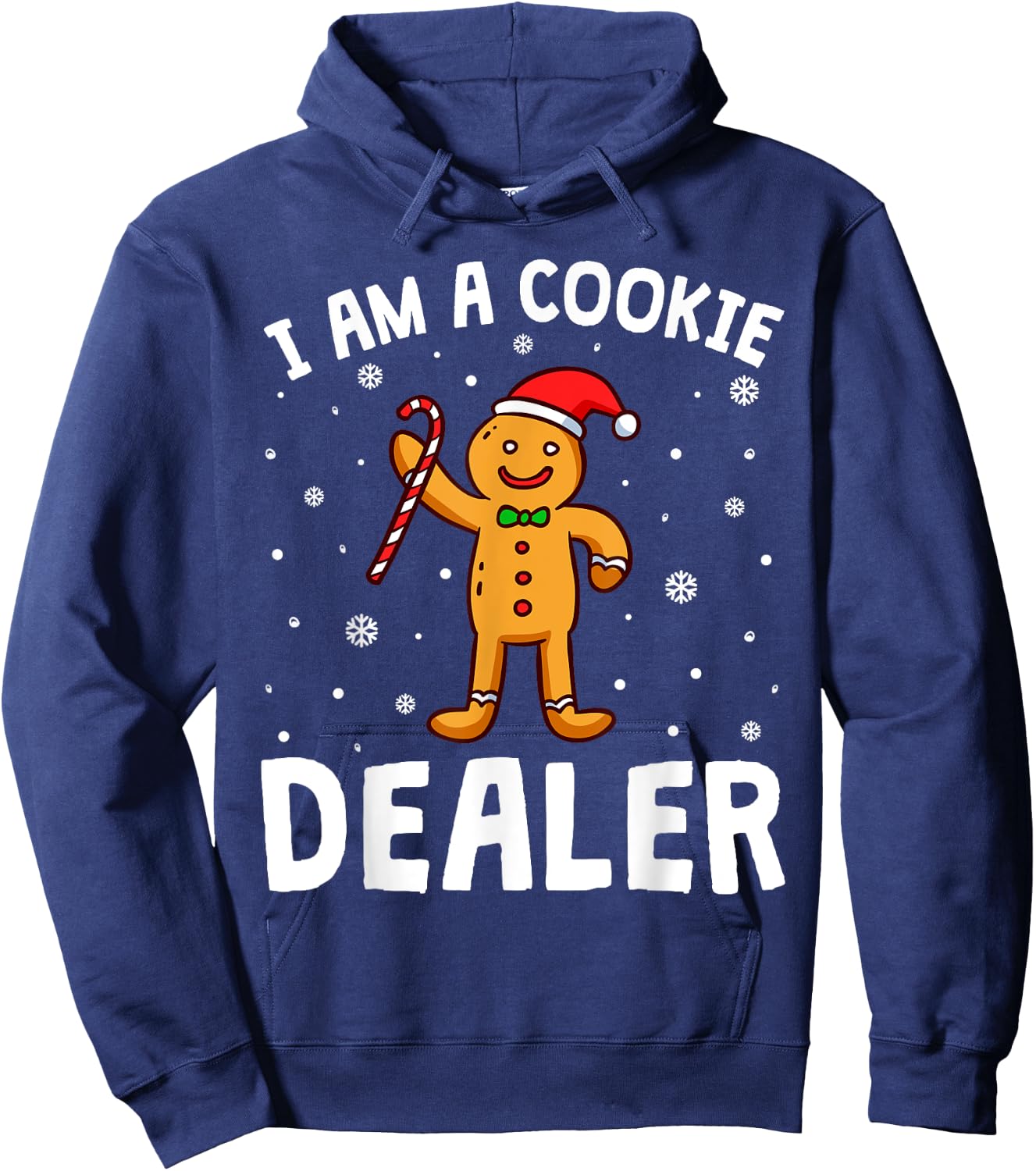 I'm A Cookie Dealer Christmas Seller Baking Crew Boys Girl Hoodie - Hoodie | Navy
