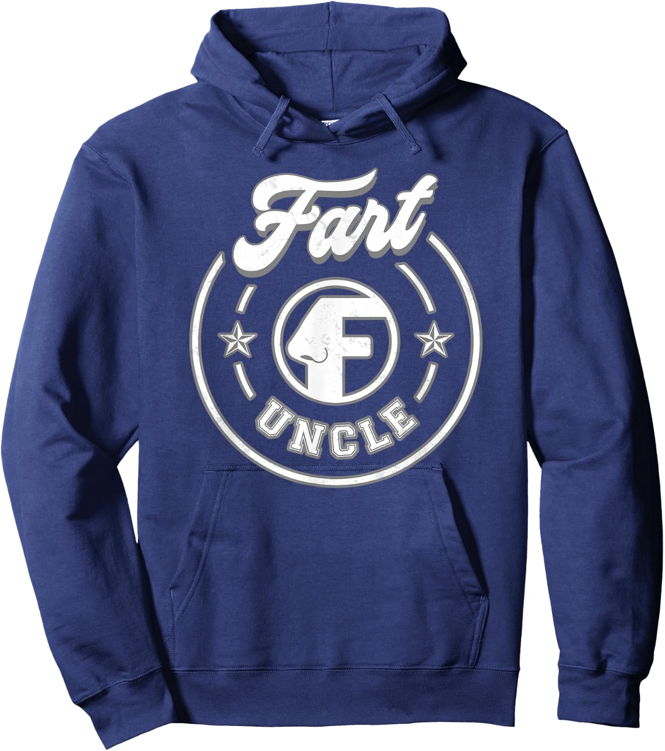 Uncle Fart Funny Hoodie - Hoodie | Navy