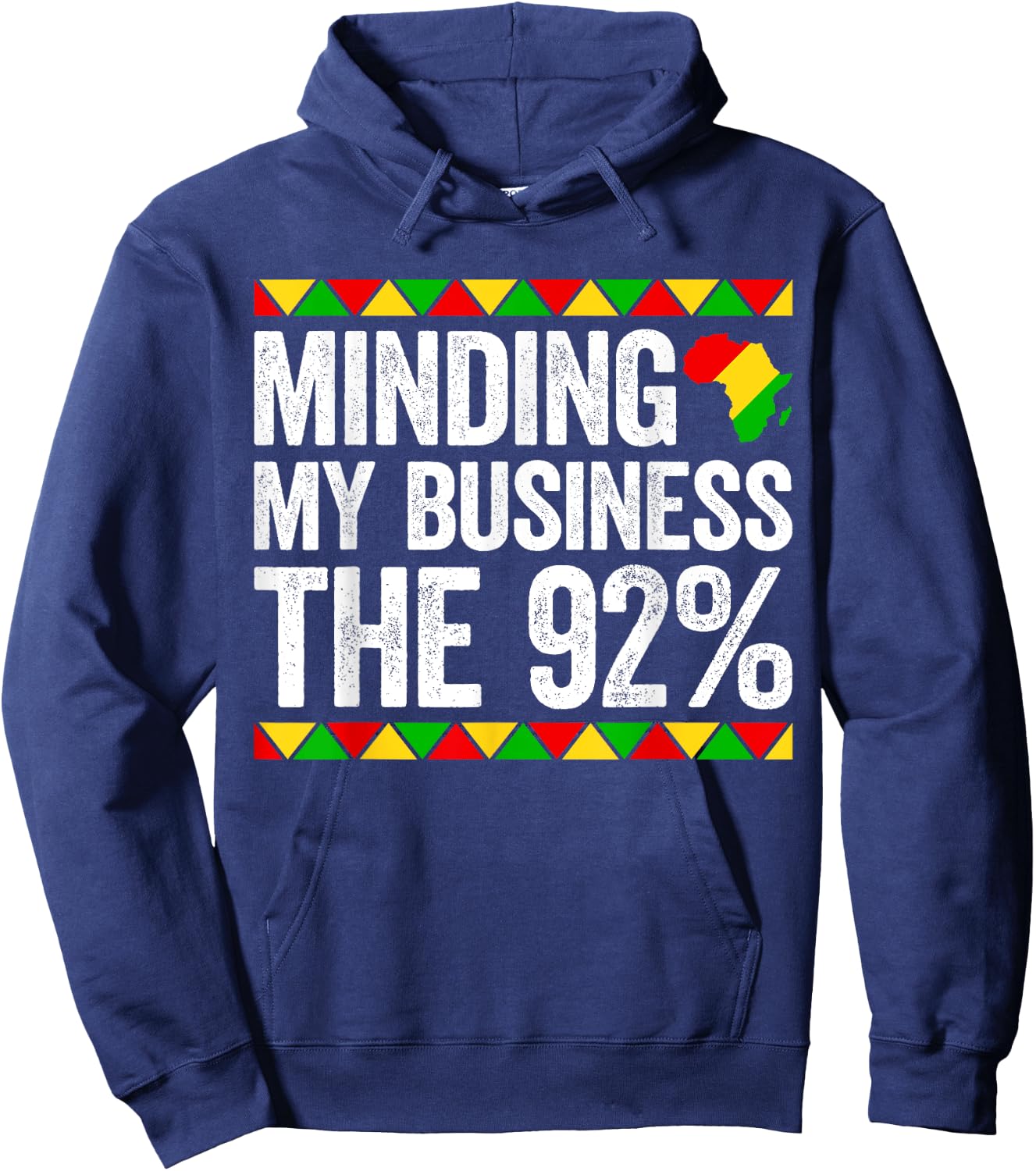 Minding My Vintage Business The Women 92 Black History Month Hoodie - Hoodie | Navy