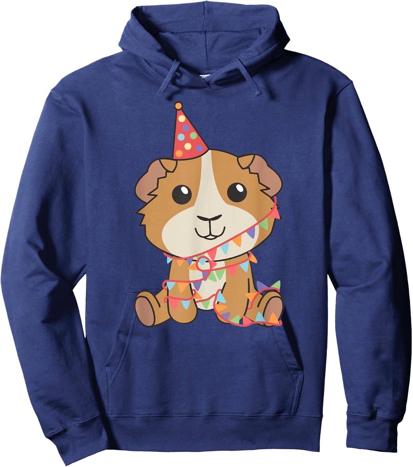 Guinea Pig Birthday for Children, black Hoodie - Hoodie | Navy
