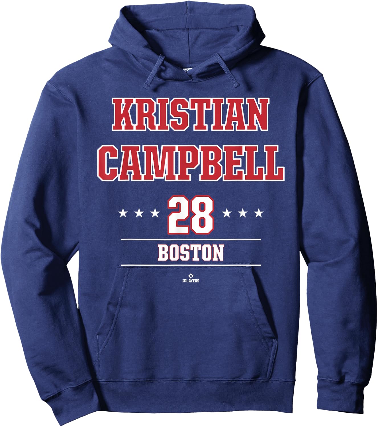 Baseball Star Kristian Campbell Boston MLBPA Hoodie - Hoodie | Navy