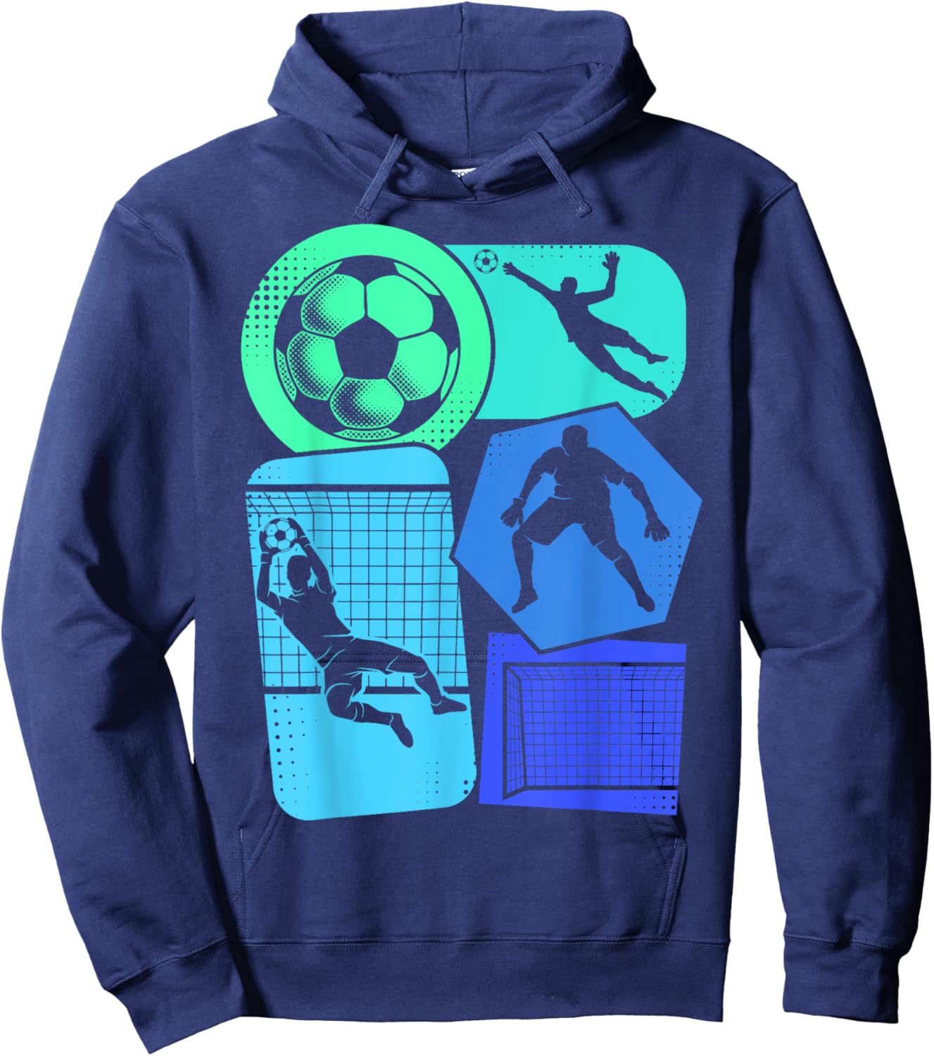 Football Goalkeeper Children's Hoodie - Hoodie | Navy