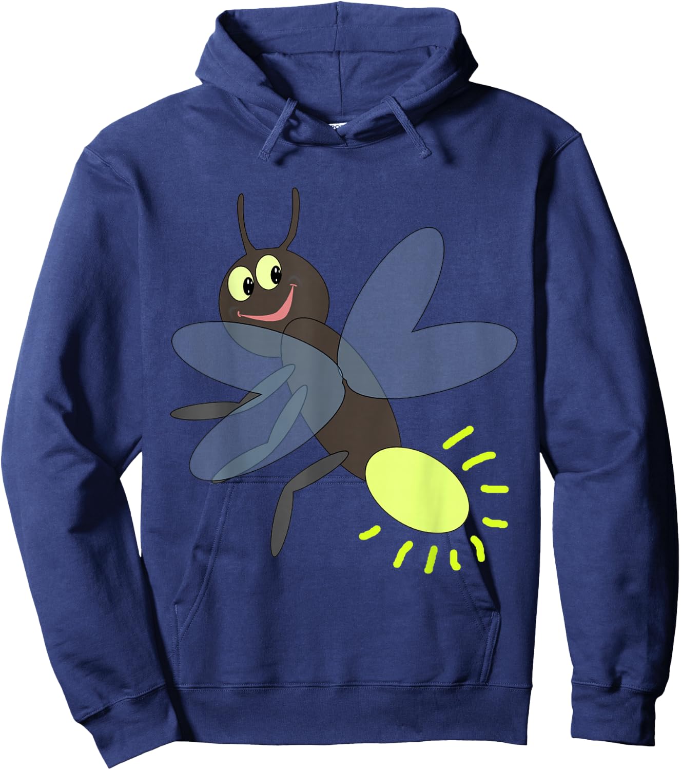 Lightning Bug Firefly Buggy Bug Hoodie - Hoodie | Navy