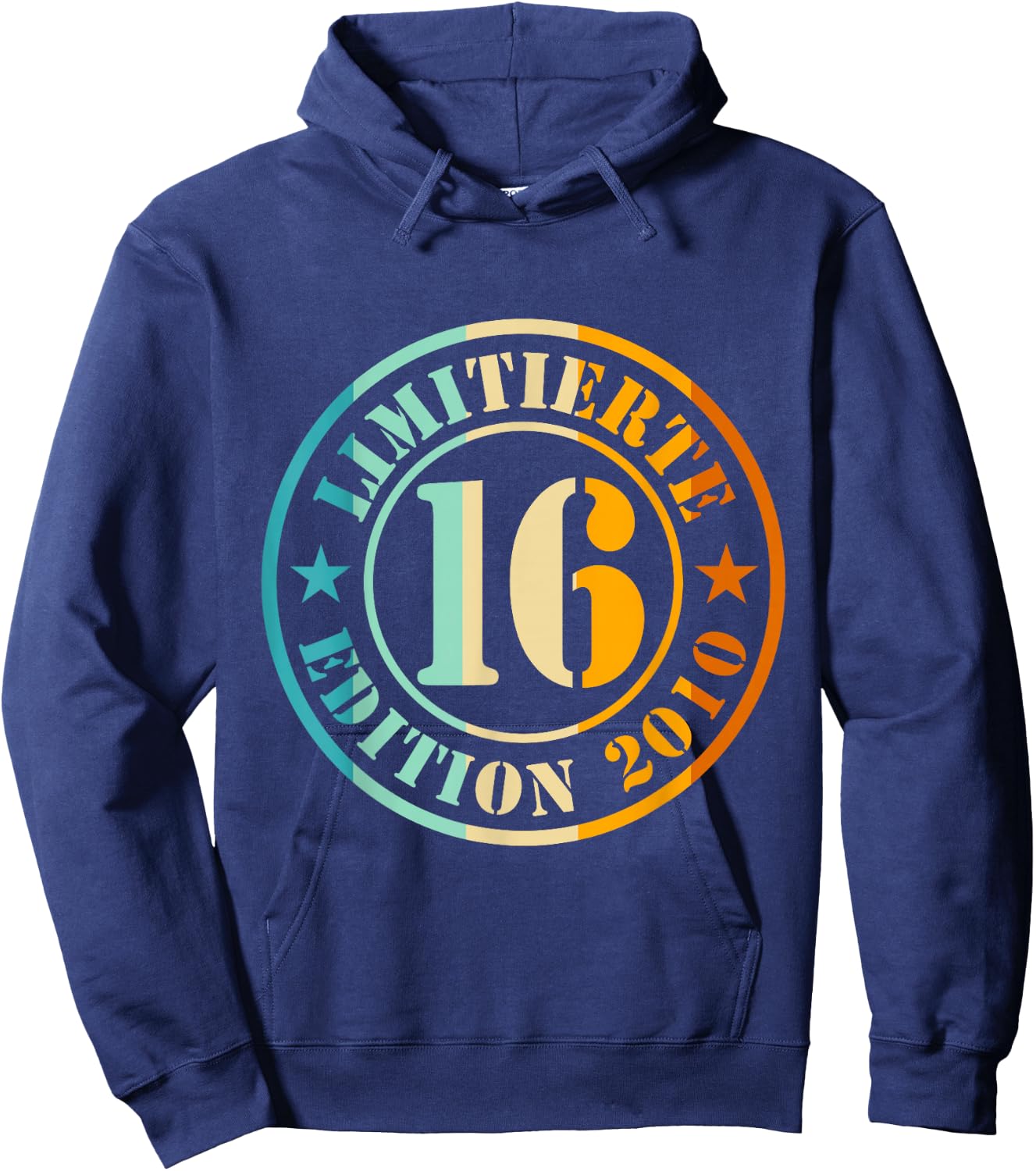 16. Geburtstag Junge Mädchen Limited Edition 2016 Jahre Hoodie - Hoodie | Navy
