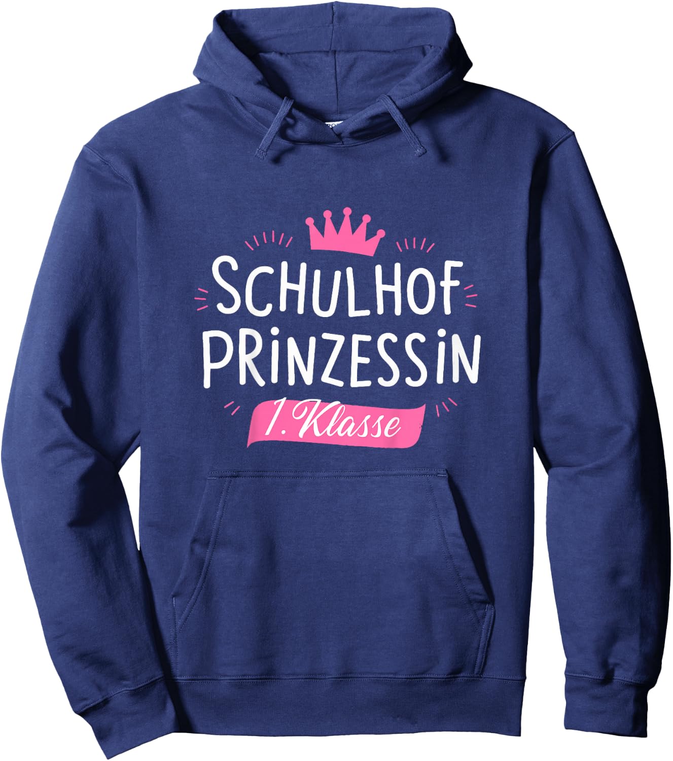 Kinder Kita Abgängerin Schulhof Prinzessin 1. Klasse Abschluss Hoodie - Hoodie | Navy
