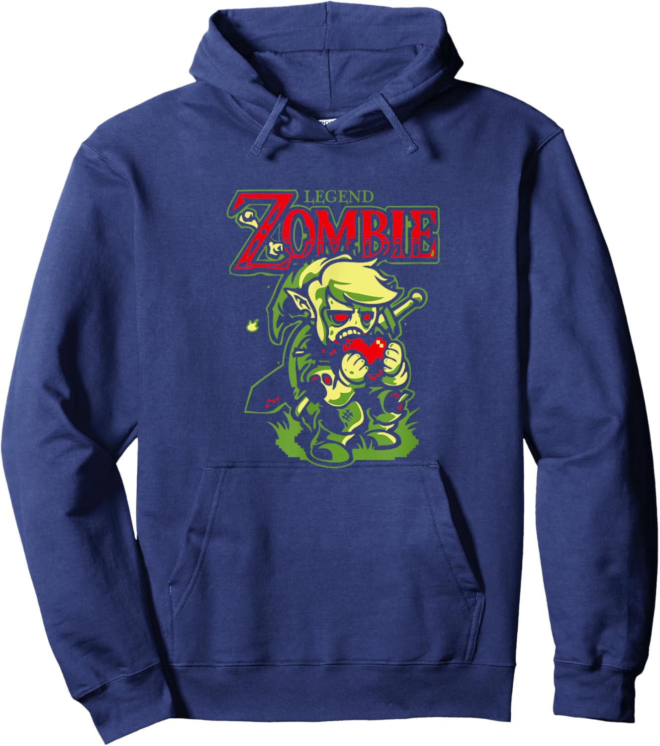 Legend of Zombie Hoodie - Hoodie | Navy