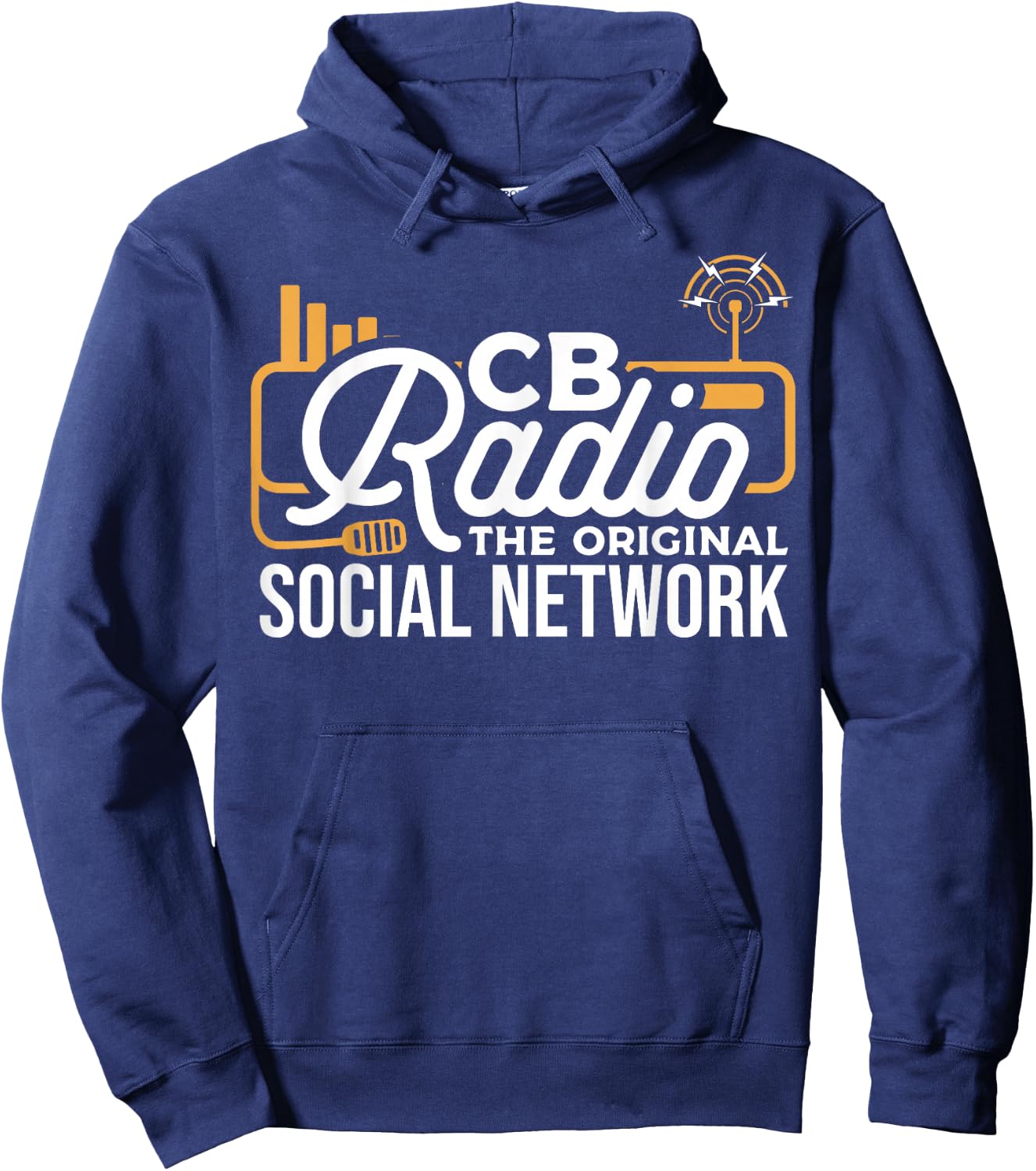 Ham Radio CB Radio System for Communication Technician Hoodie - Hoodie | Navy