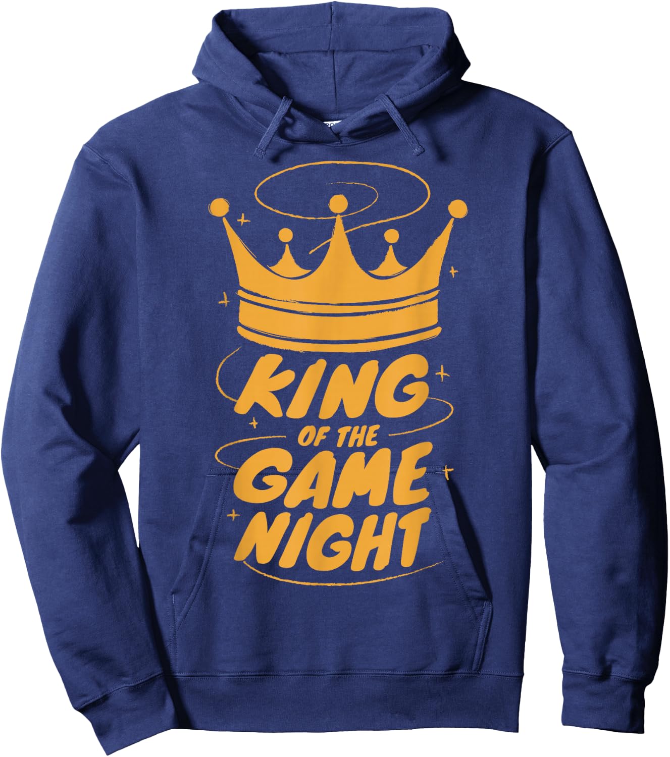 Game Night King I Winner Game Night Hoodie - Hoodie | Navy