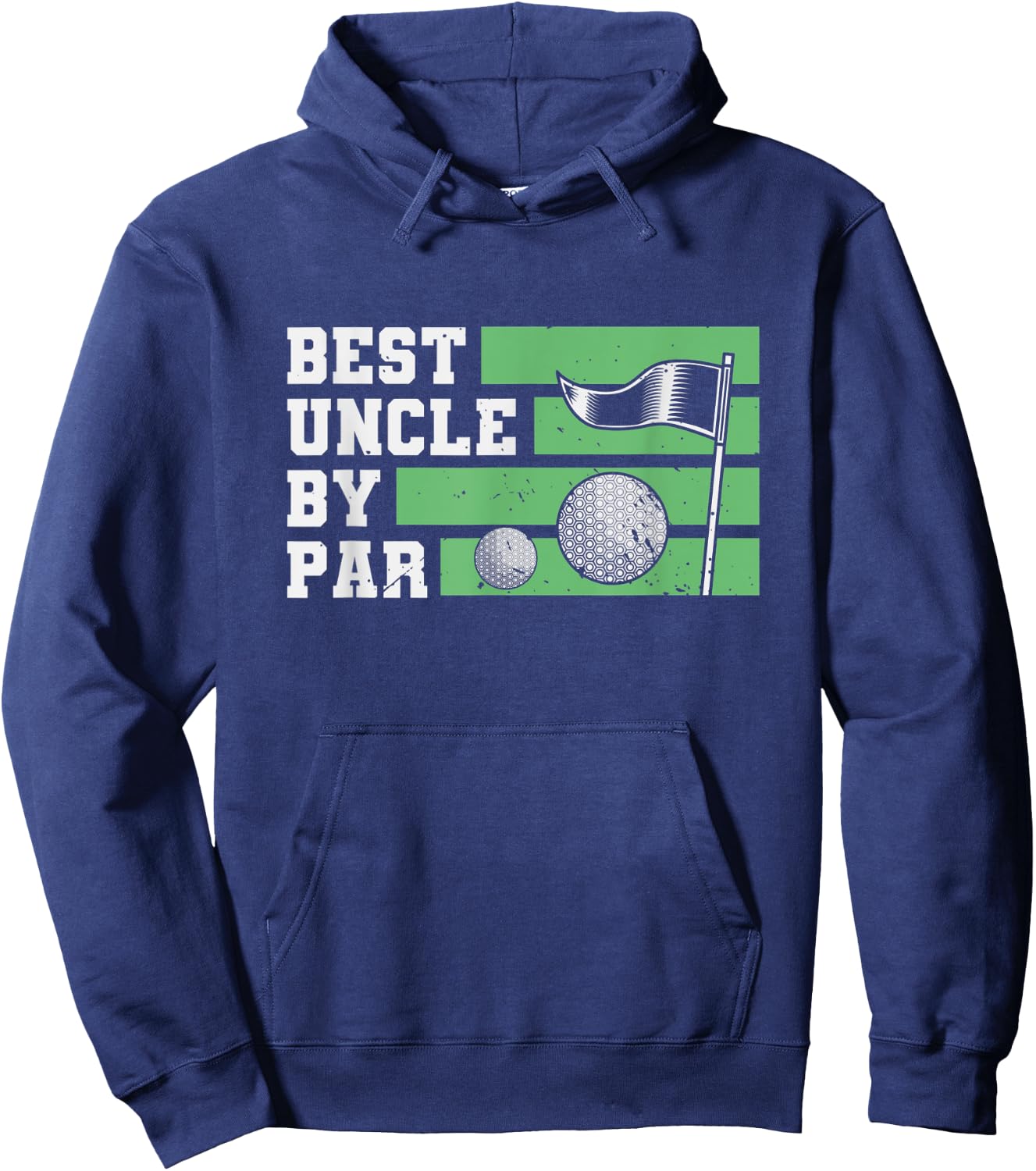 Best Uncle By Par Lover Golf Gifts For Golfer Hoodie - Hoodie | Navy