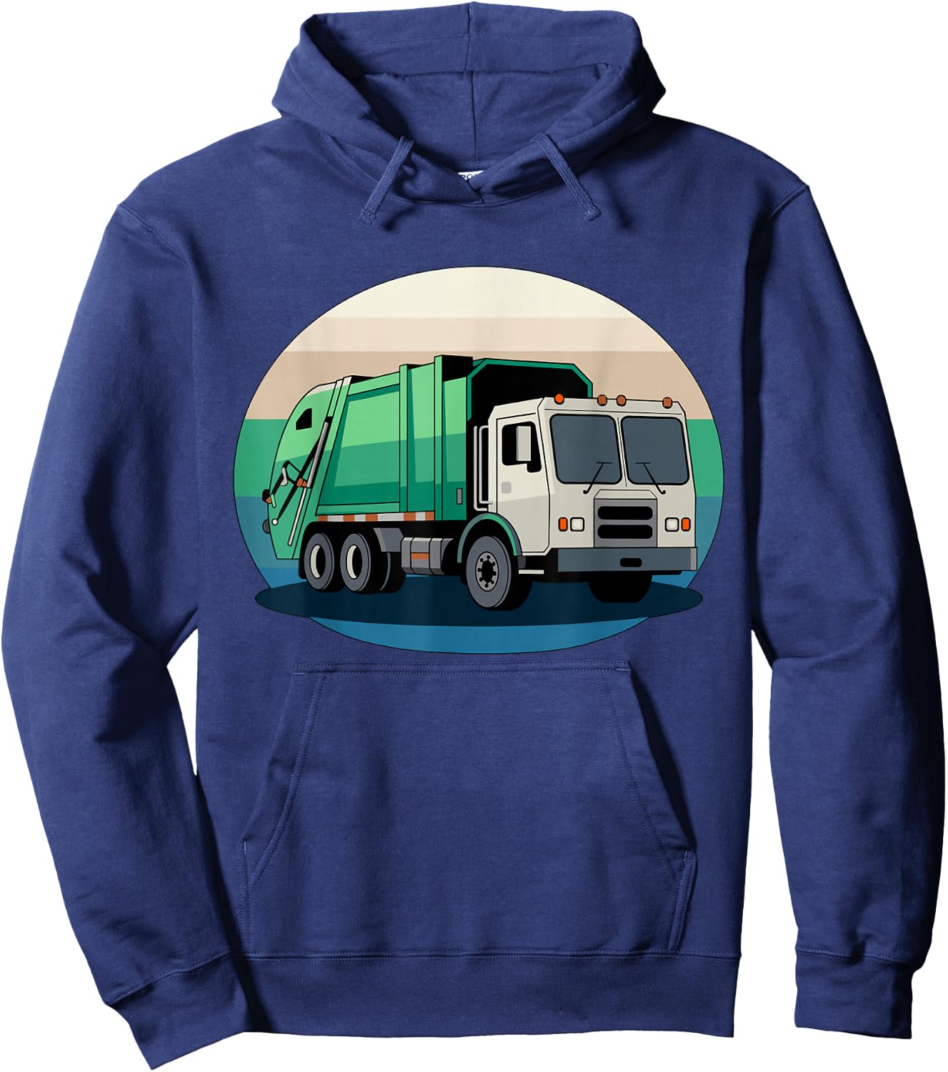 Garbage Truck Hoodie - Hoodie | Navy