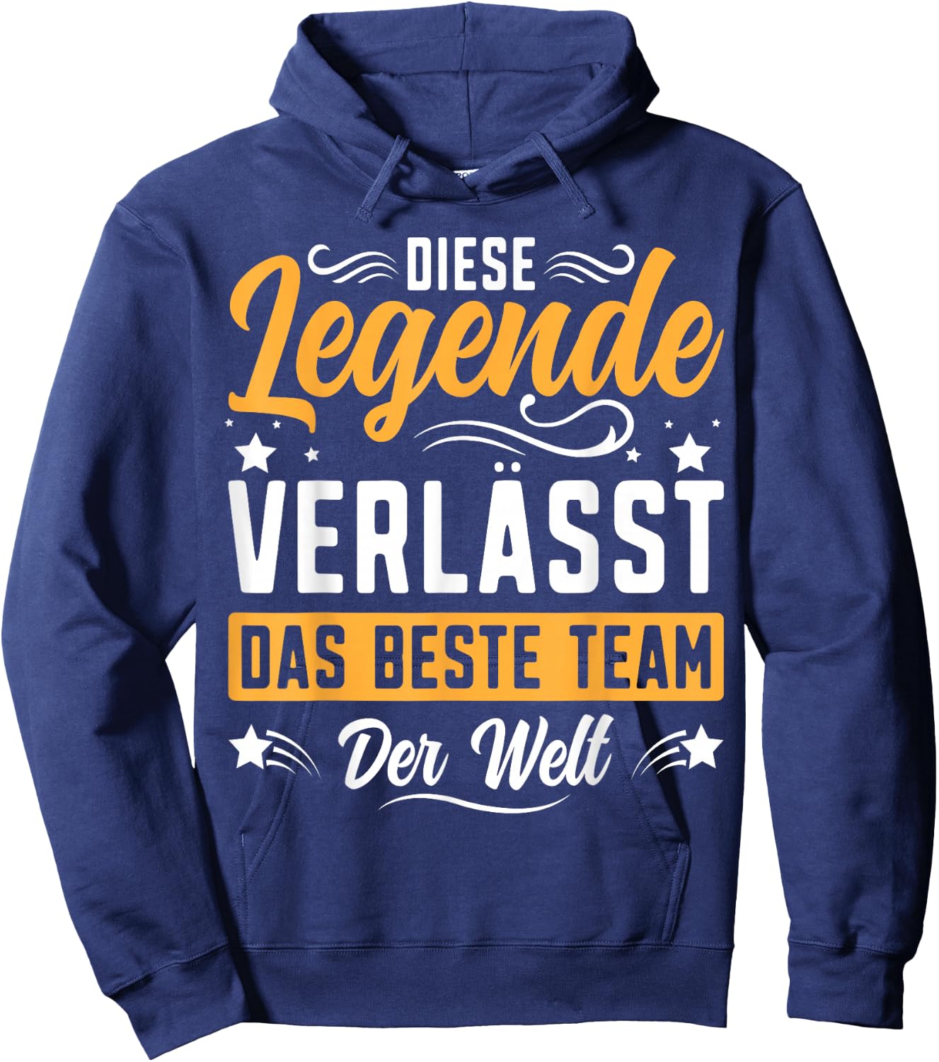 Abschiedsgeschenk Kollegen Abschied Jobwechsel Ruhestand Hoodie - Hoodie | Navy