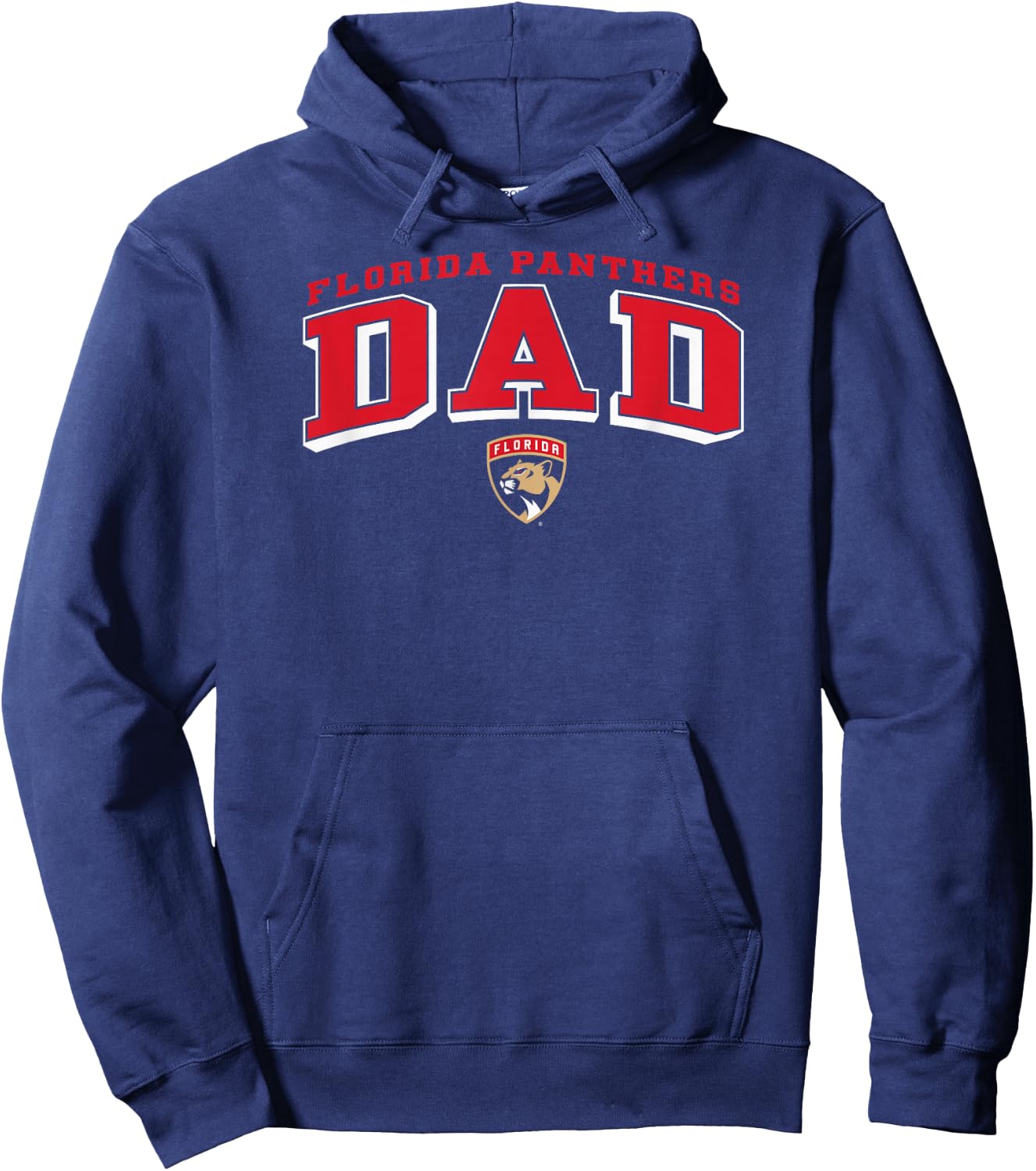 Florida Panthers Dad Arch Navy NHL Officially Licensed Hoodie - Hoodie | Navy