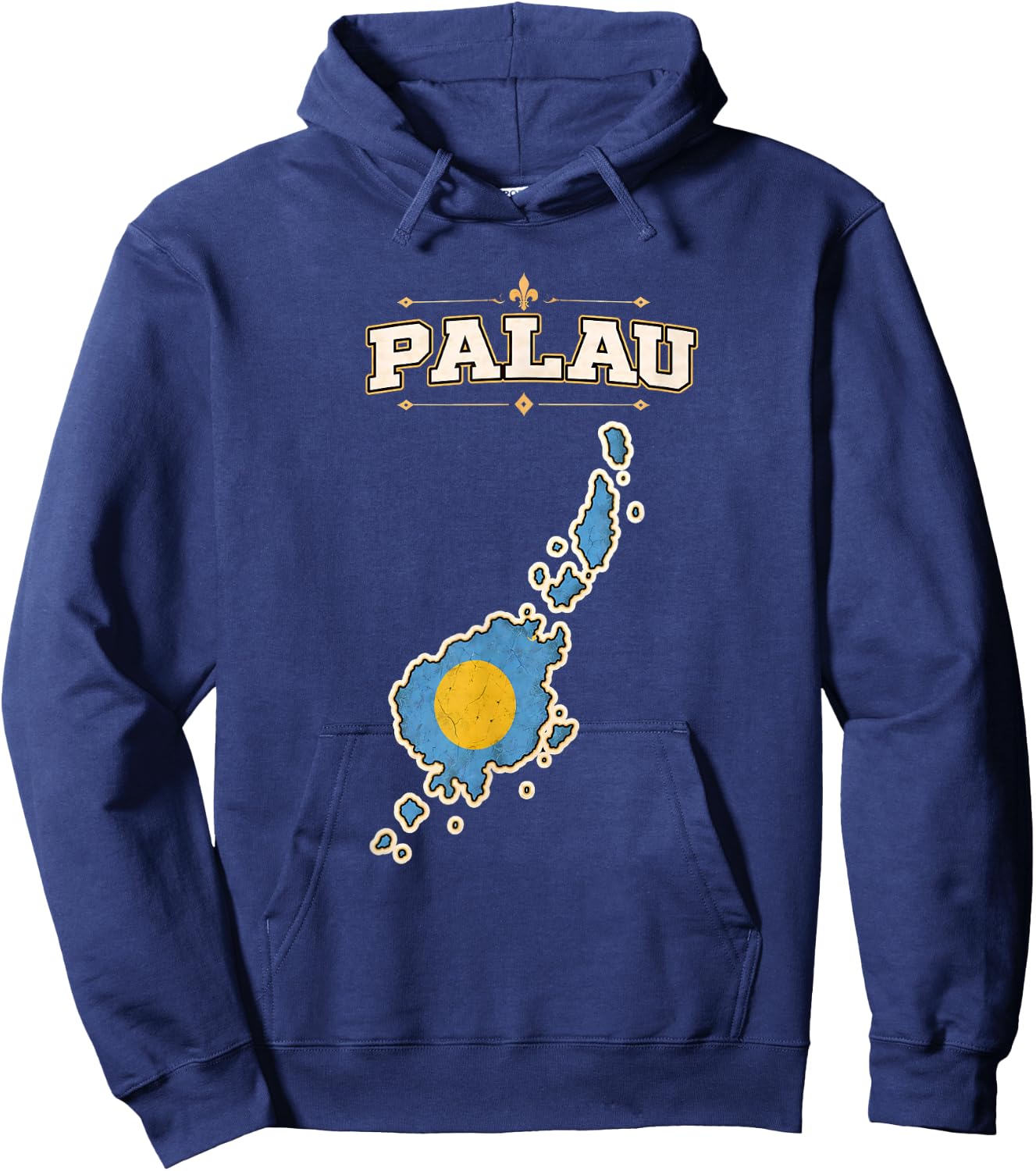 Palau Flag , Palau t Shirt, Palau Flag, Palau maps Hoodie - Hoodie | Navy