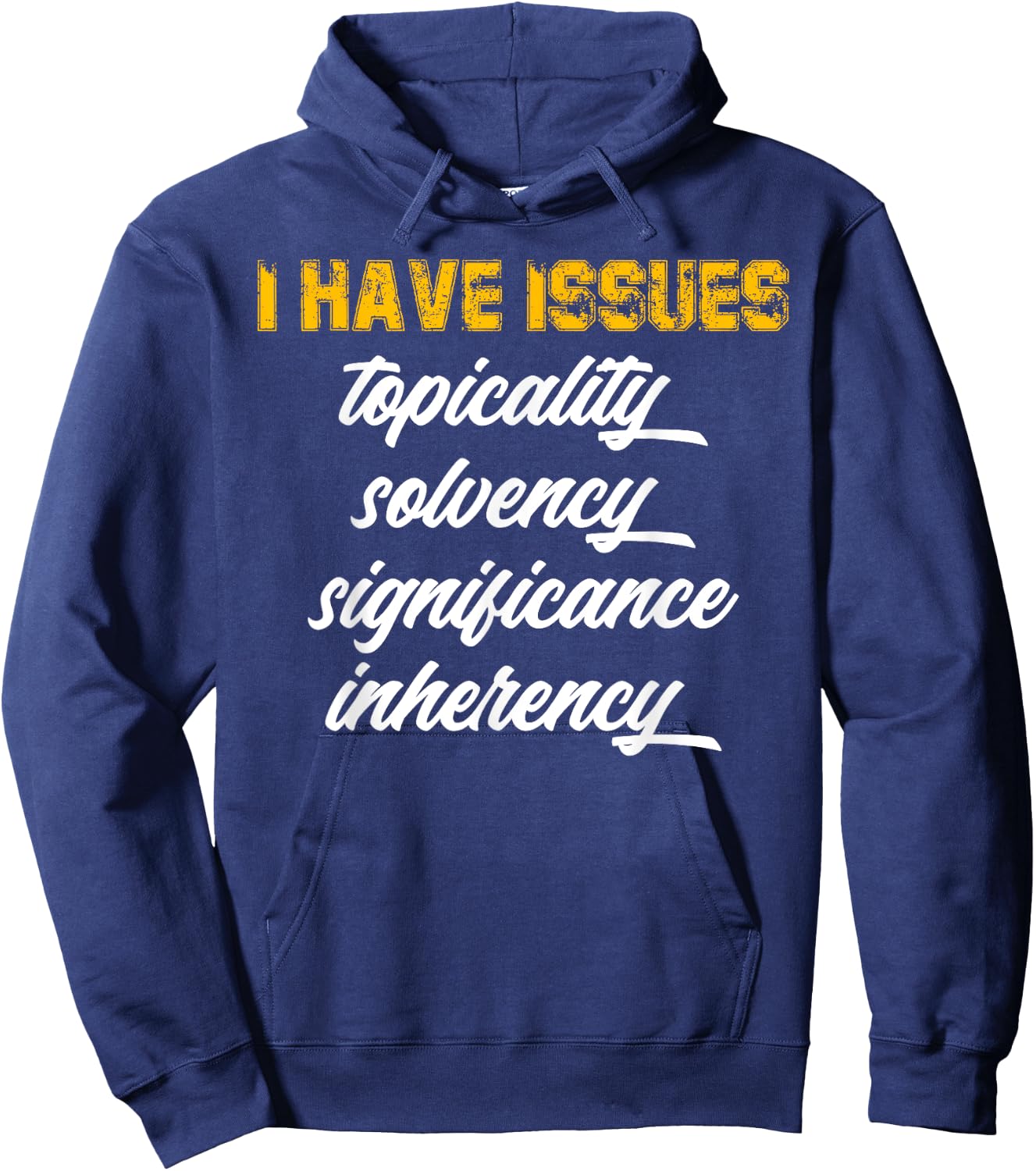 Debate Competition School Speech and Debate Team Debater Hoodie - Hoodie | Navy