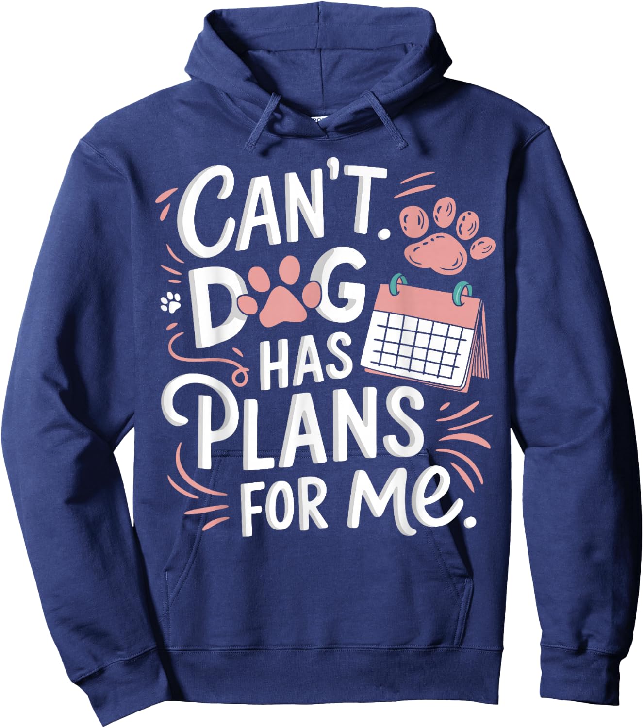 Dog Owner Humor Hoodie - Hoodie | Navy