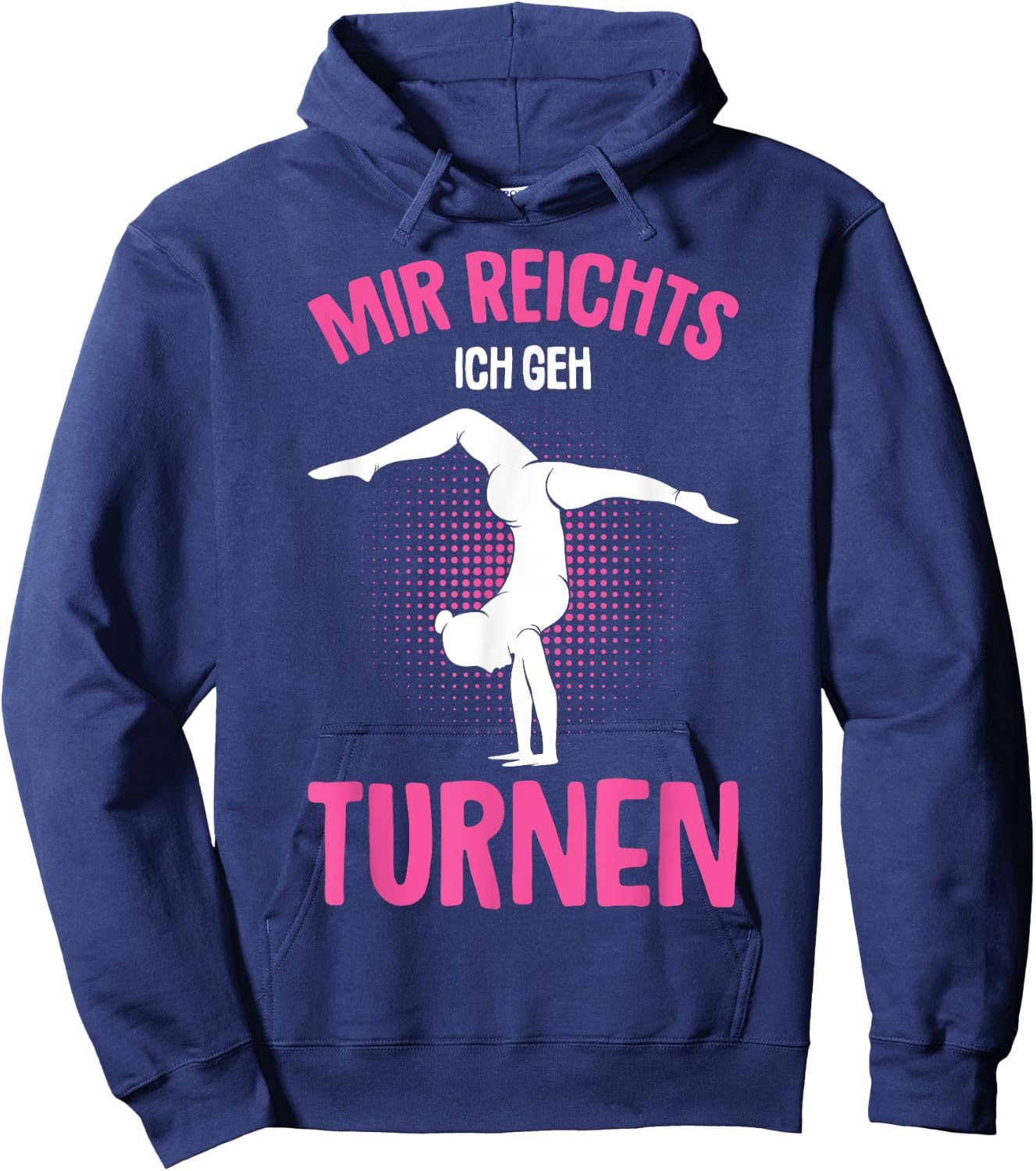 Mir reichts ich GEH Turnen Turnerin Gymnastik Mädchen Kinder Hoodie - Hoodie | Navy