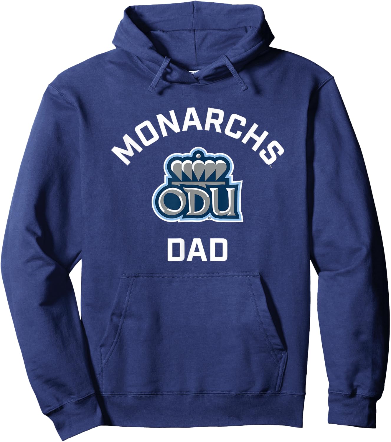 Old Dominion University ODU Monarchs Arched Dad Hoodie - Hoodie | Navy