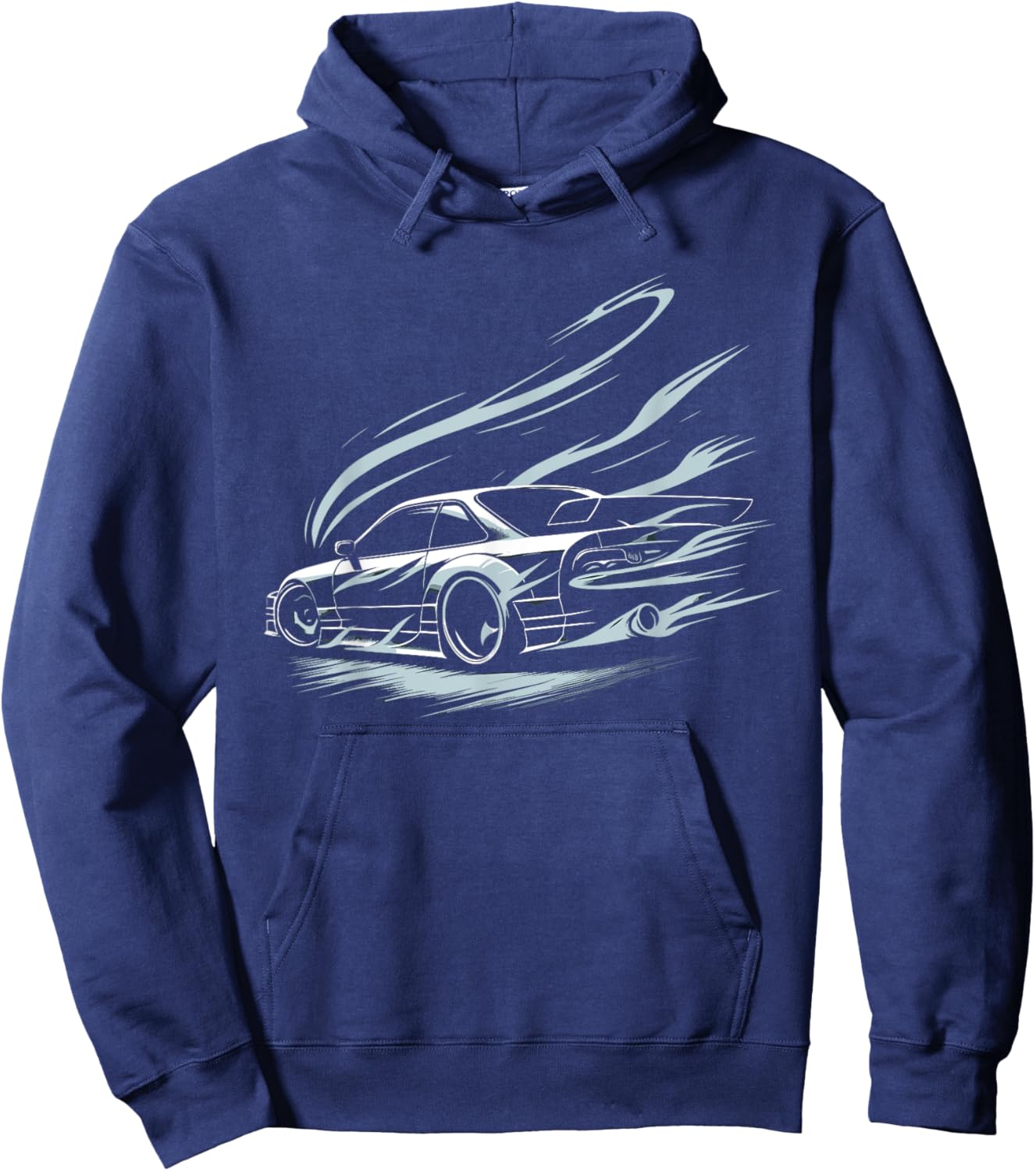 Car Drifting Racing Race Car Motorsport Drift Racing Hoodie - Hoodie | Navy
