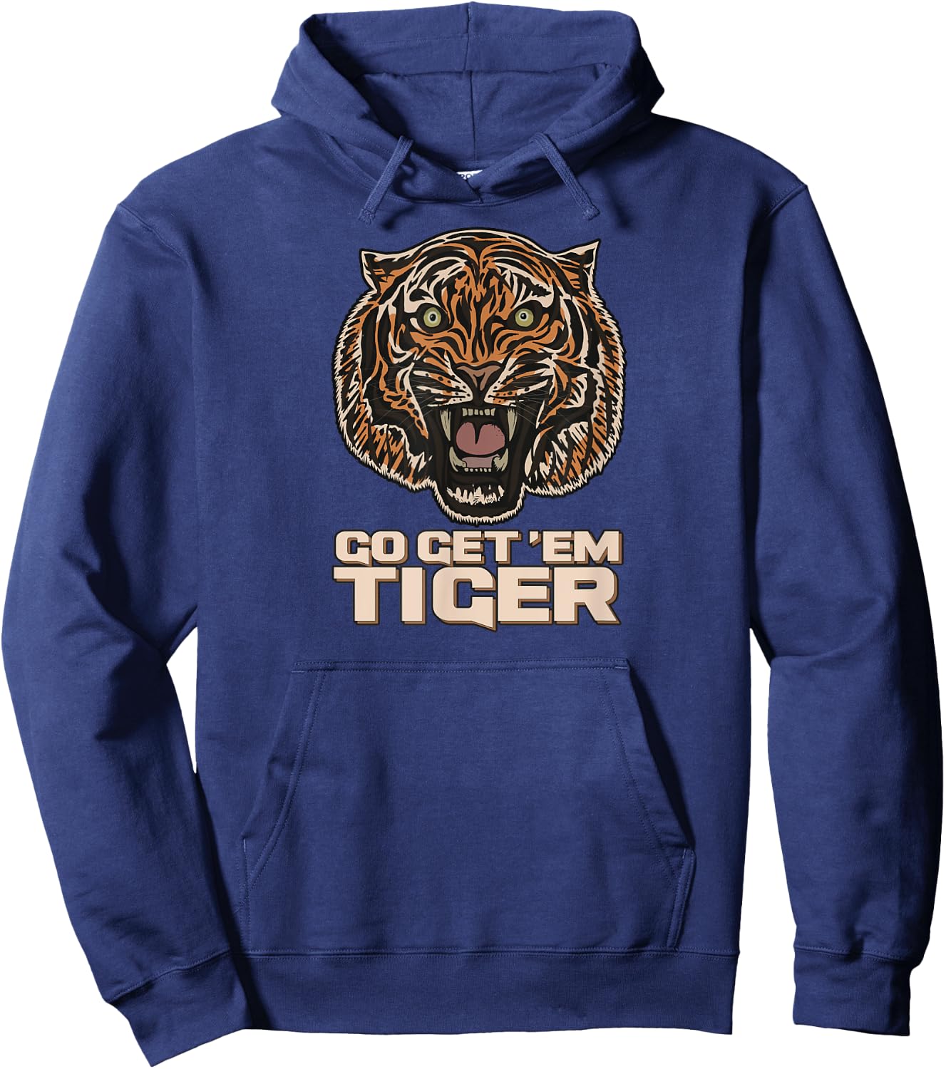 Go Get 'Em Tiger Hoodie - Hoodie | Navy