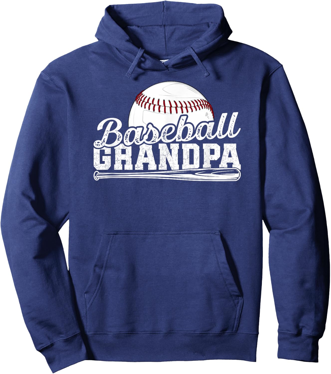 Baseball Grandpa Of A Baseball Player Grandpa Hoodie - Hoodie | Navy