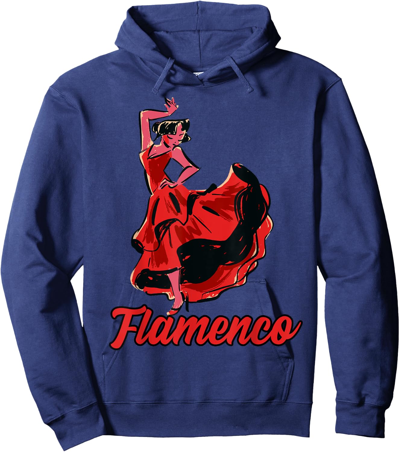 Flamenco Dancer, Flamenco , Flamenco Hoodie - Hoodie | Navy