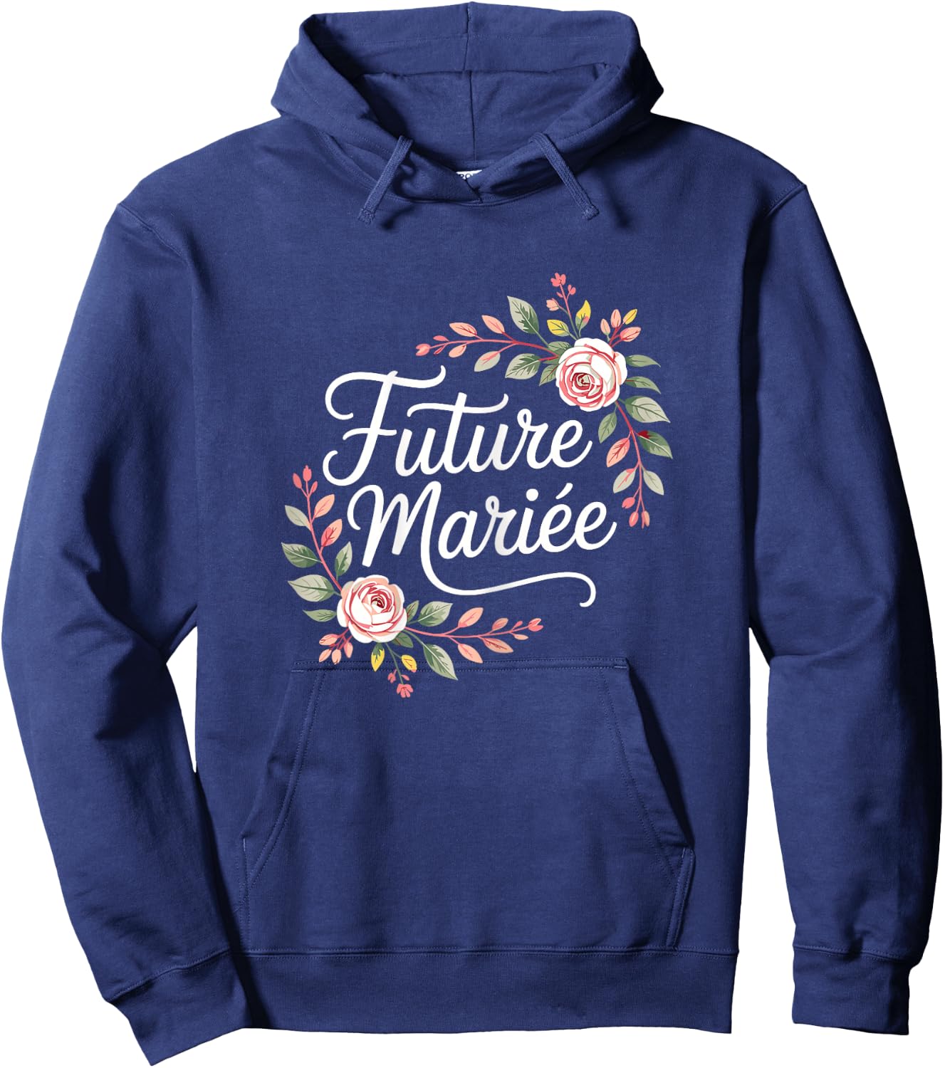 Bientôt Mariage Bride EVJF Team Future Mariée Femme Hoodie - Hoodie | Navy