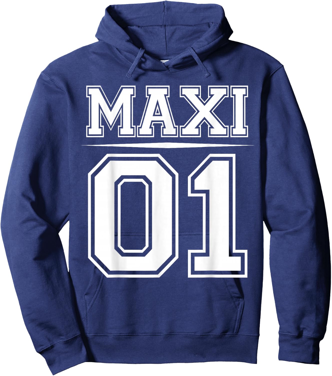 MAXI 01 Familien Outfit | Mutter Vater Kind Set Partnerlook Hoodie - Hoodie | Navy