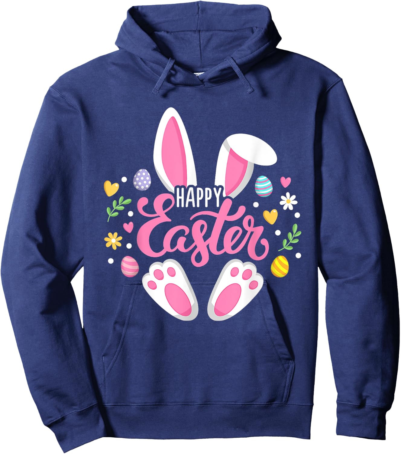 Dabbing Rabbit Easter Day Eggs Dab Boys Girls Kid gift bunny Hoodie - Hoodie | Navy