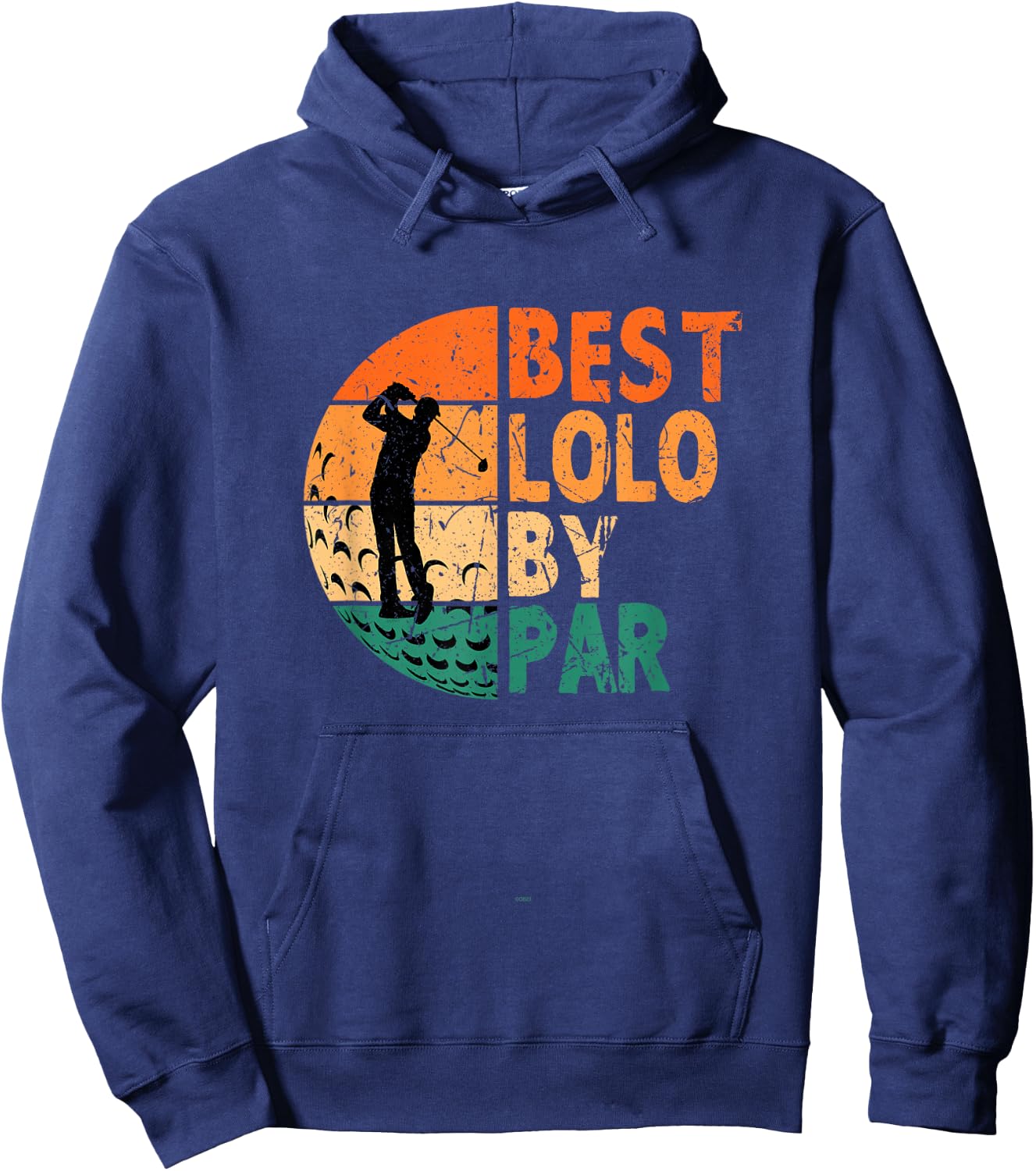 Best Lolo By Par Golfing Funny Golf Golfer Hoodie - Hoodie | Navy