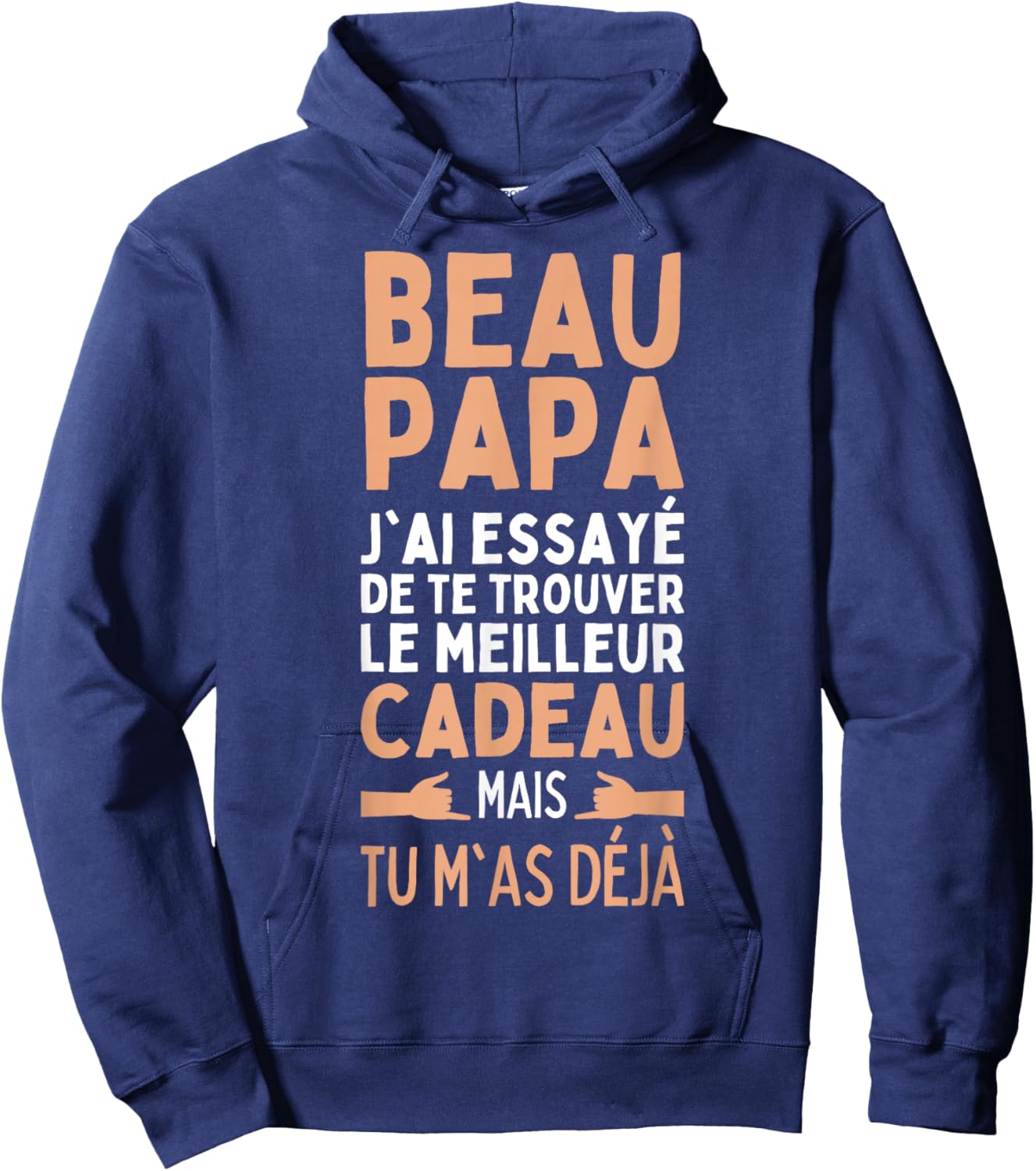 Beautiful Dad I Tried To Find You The Best Gifts , Black, S Hoodie - Hoodie | Navy