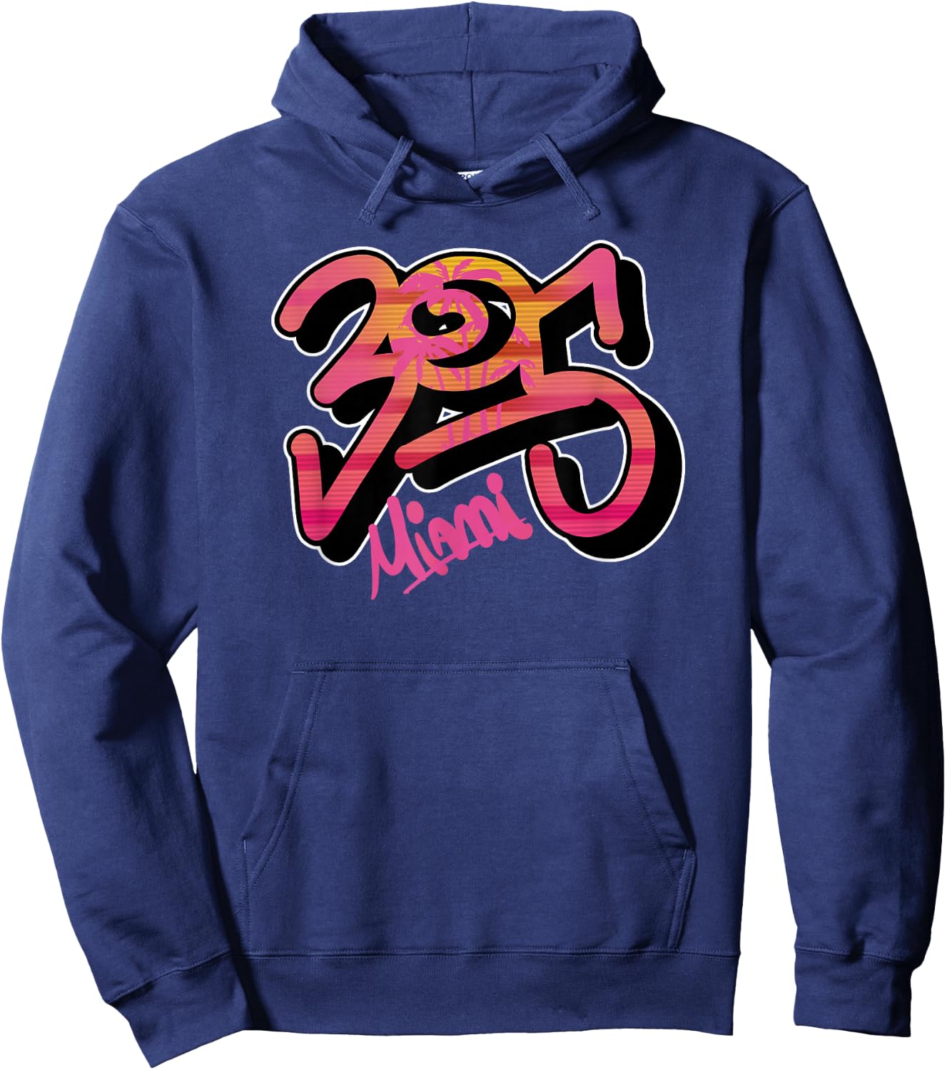 305 Miami Swag Hoodie - Hoodie | Navy