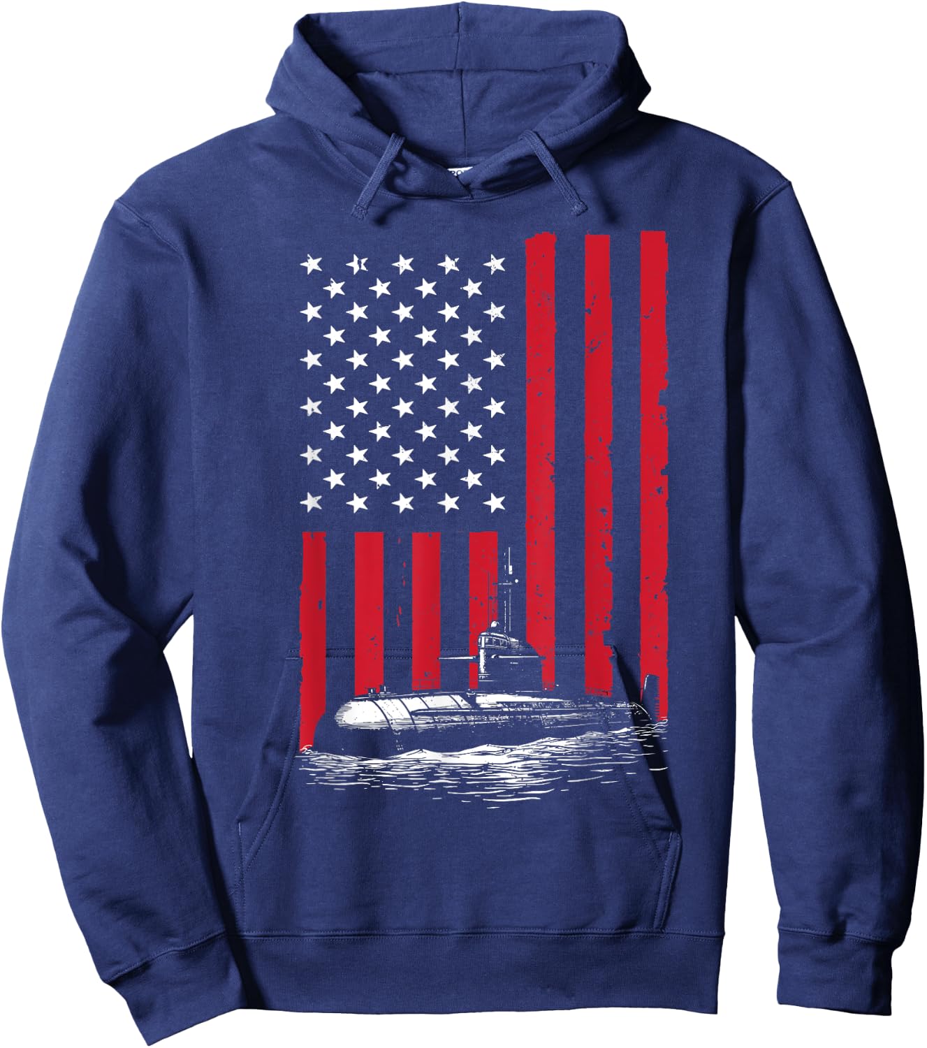 Funny Submarine Design Submariner Submarine Veteran Hoodie - Hoodie | Navy