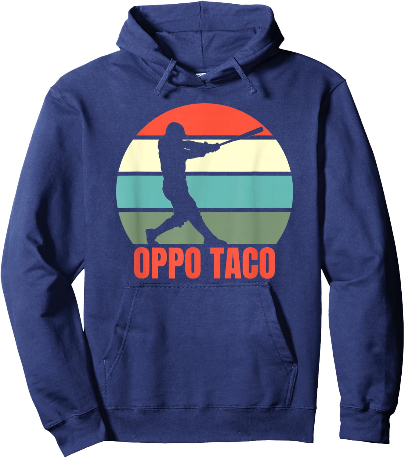 Oppo Taco Baseball Hoodie - Hoodie | Navy