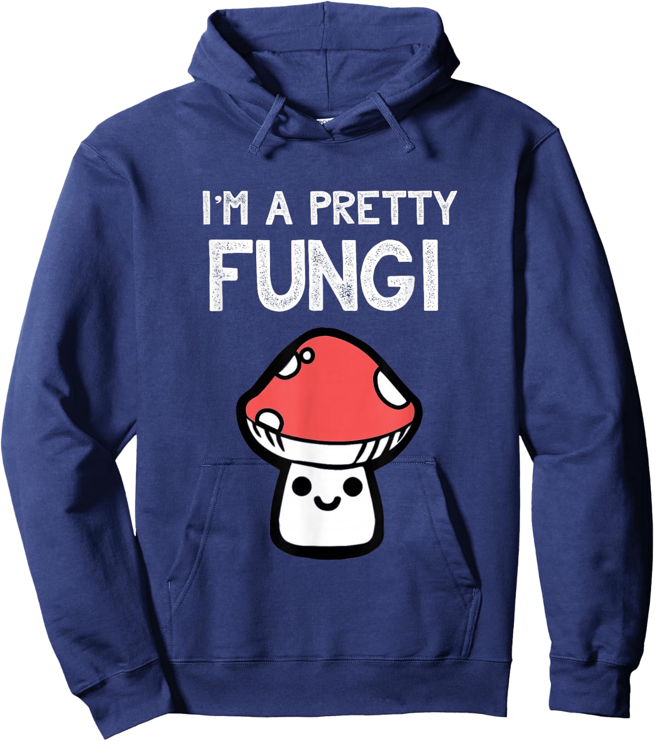 Funny Mushroom | Fungi Fun Guy Pun Gifts for Chefs Hoodie - Hoodie | Navy