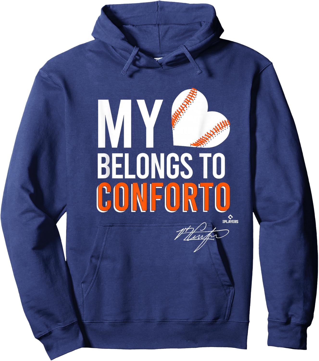 My Heart Belongs To Michael Conforto Hoodie - Hoodie | Navy