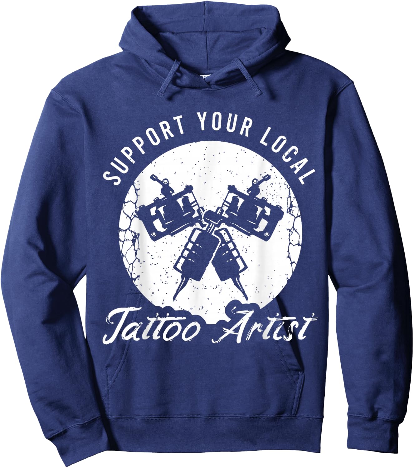 Funny Tattoo Outfit for a Tattoo Artist Hoodie - Hoodie | Navy