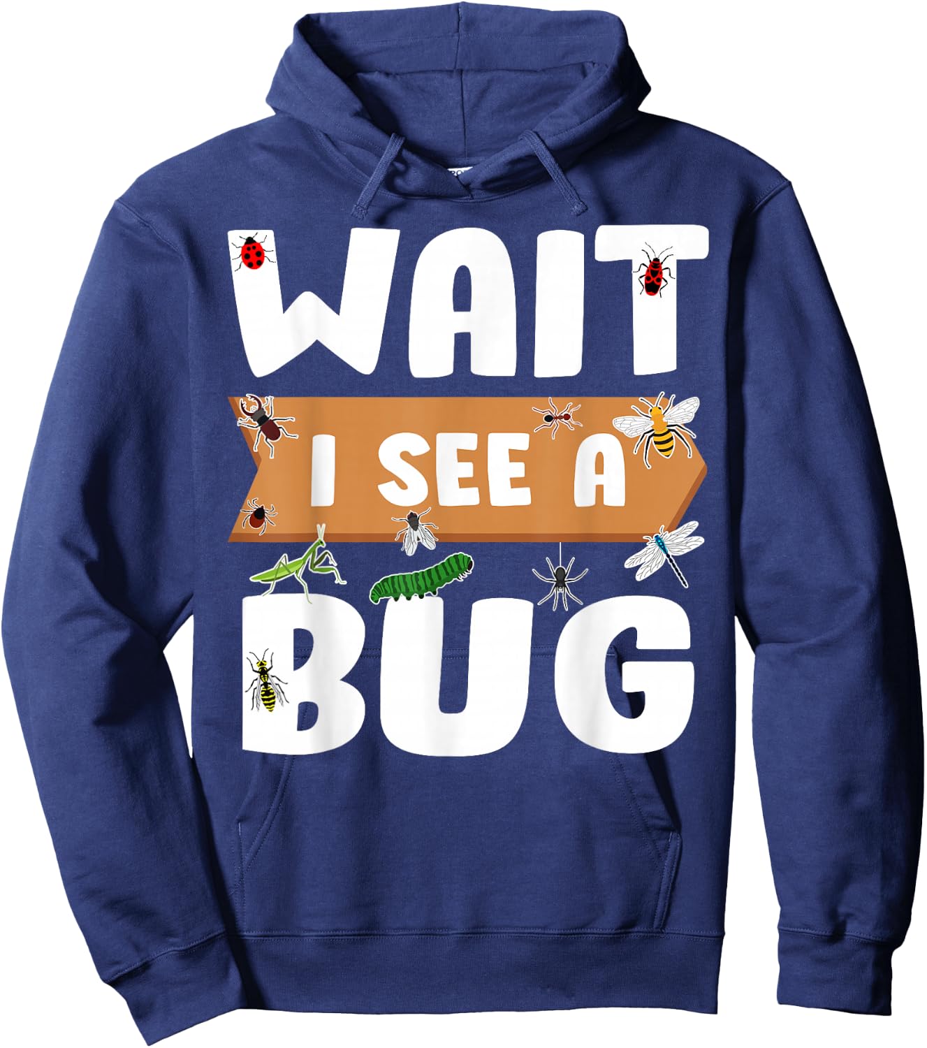 Cool Bug Design Women Entomology Insect Pet Animal Hoodie - Hoodie | Navy